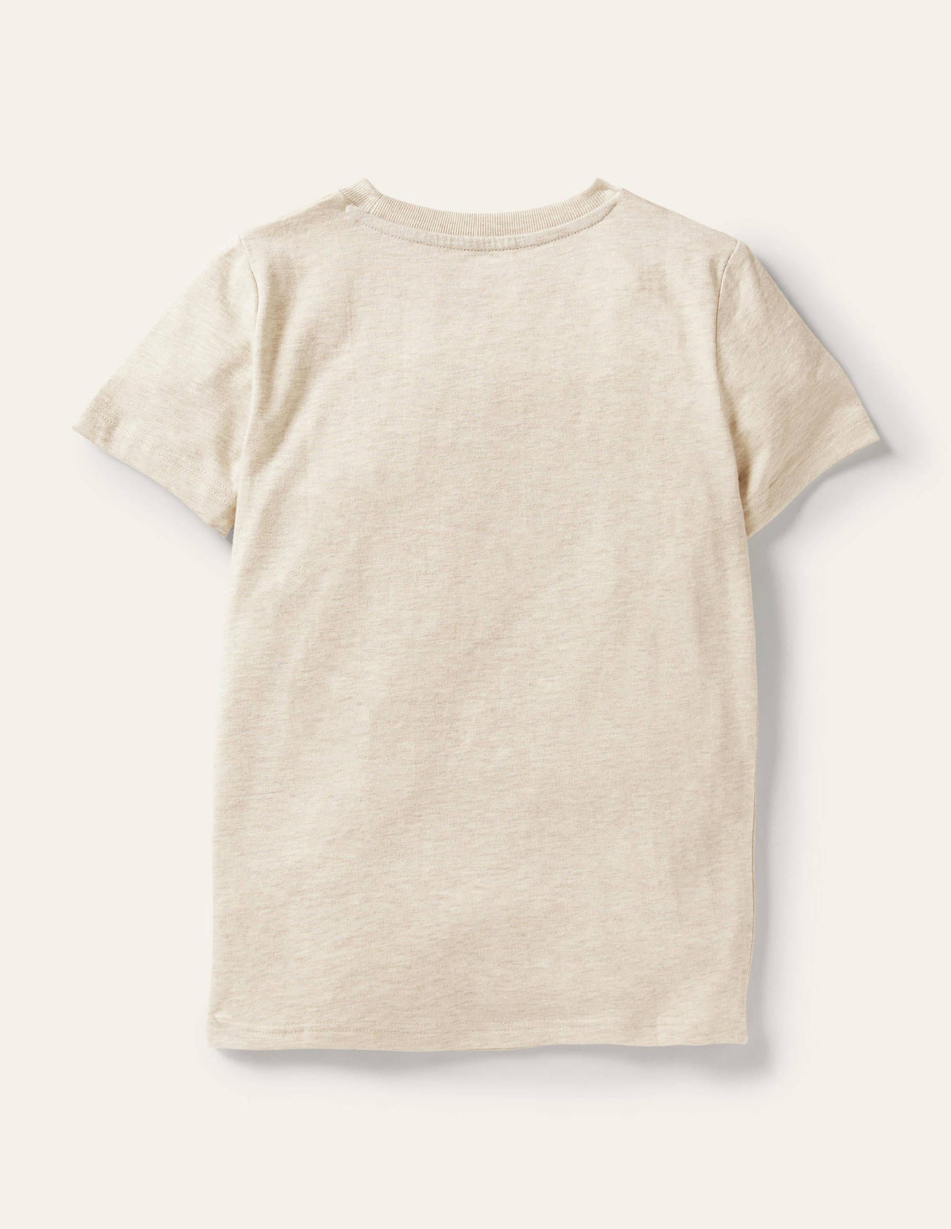 T-Shirt mit Gittermotiv-Hellbeige Meliert, Frösche-2
