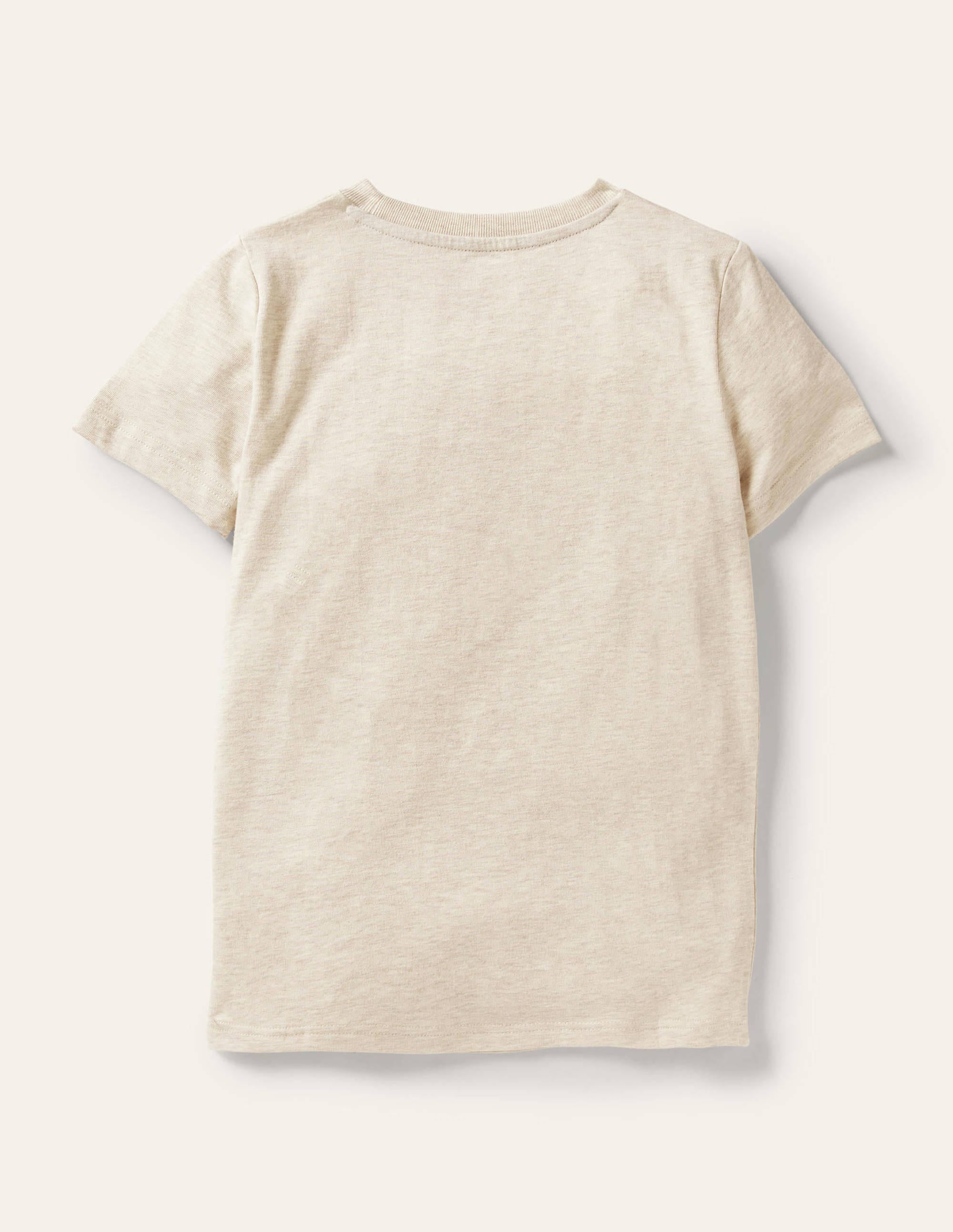 T-Shirt mit Gittermotiv-Hellbeige Meliert, Frösche - Image 2