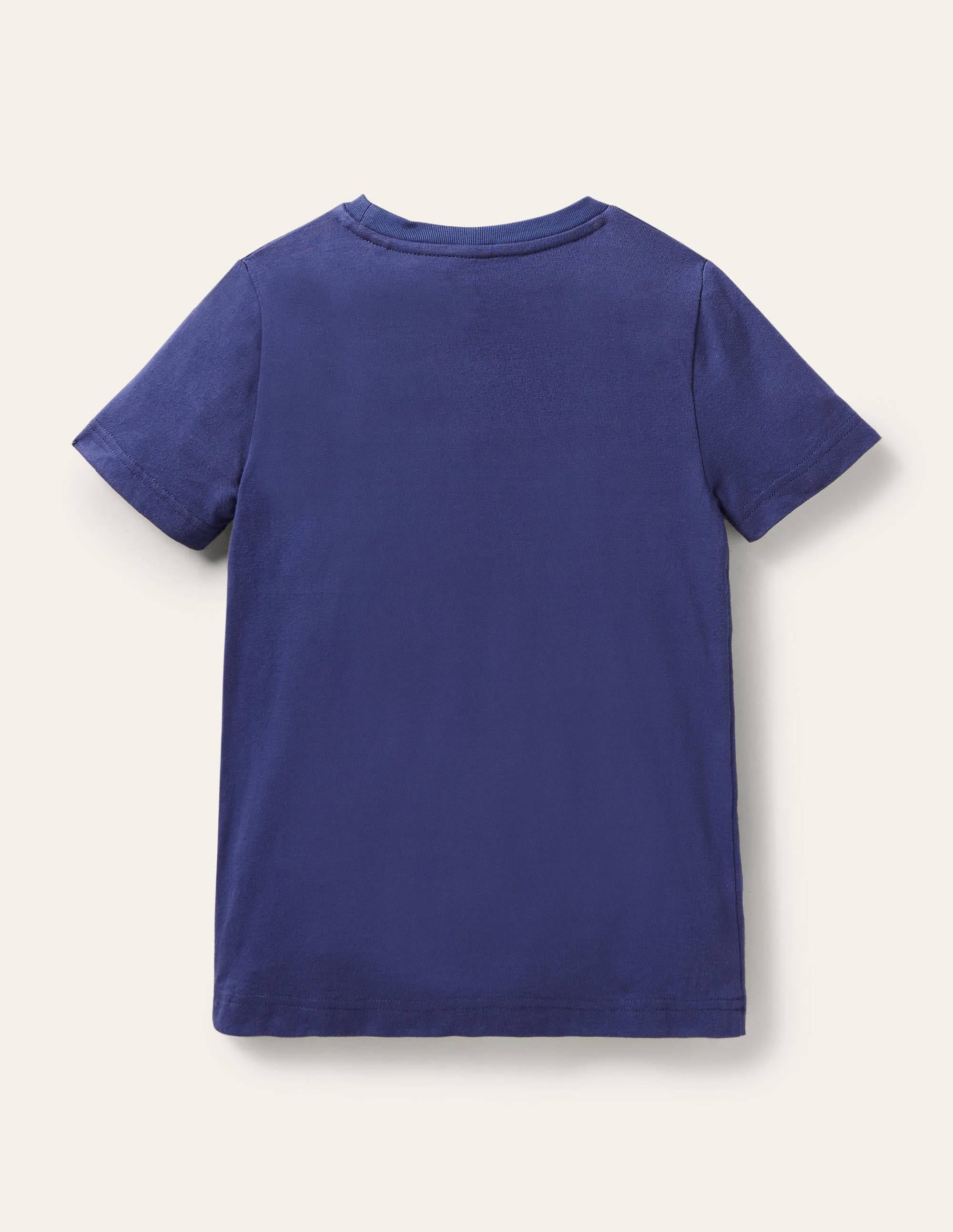 T-Shirt mit Abenteuermotiv und Reißverschluss-Segelblau, Wohnmobil - Image 2