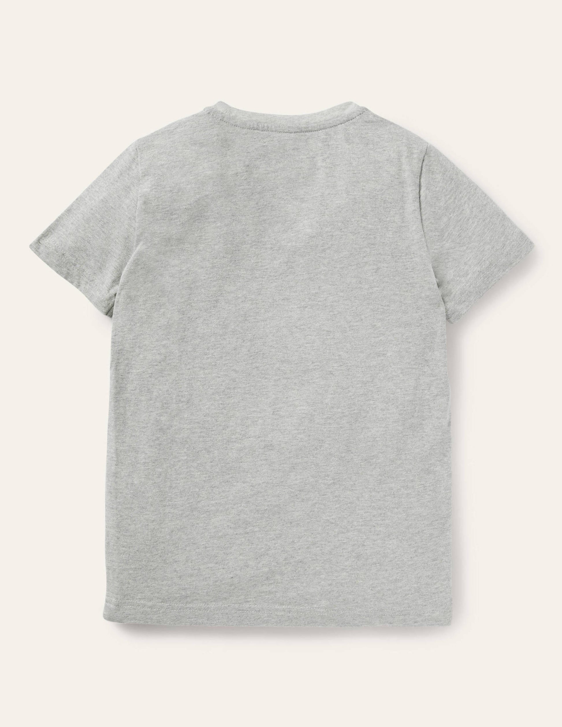 T-Shirt mit Tierabenteuermotiv-Grau Meliert, Meerschweinchen-2