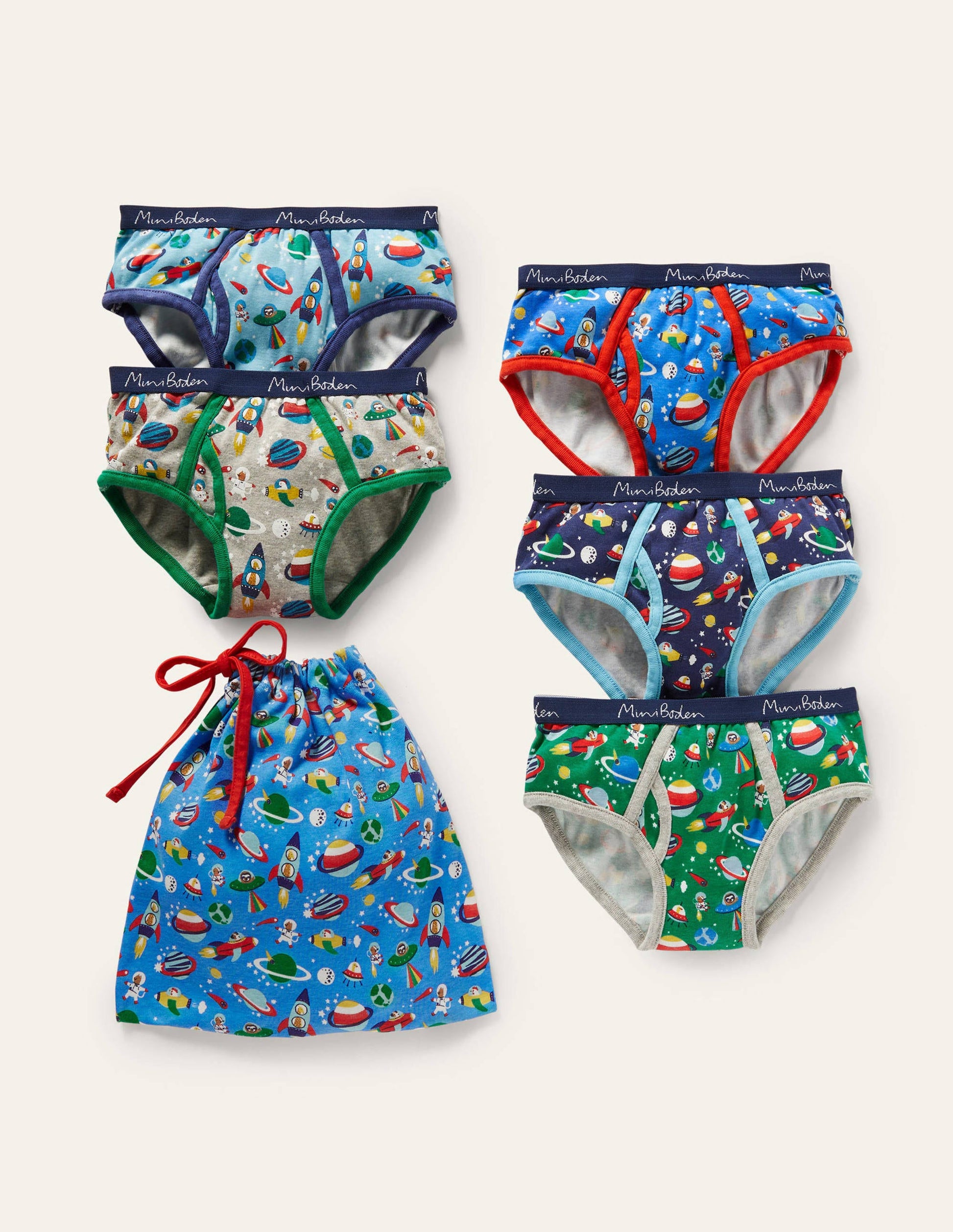 Pants 5 Pack-Multi Space-1