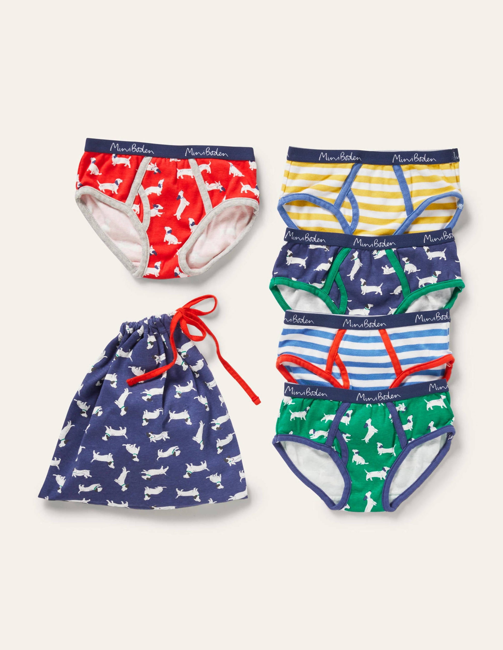 Unterhosen im 5er-Pack-Dackel-1