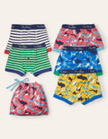 5 boxers-Requins