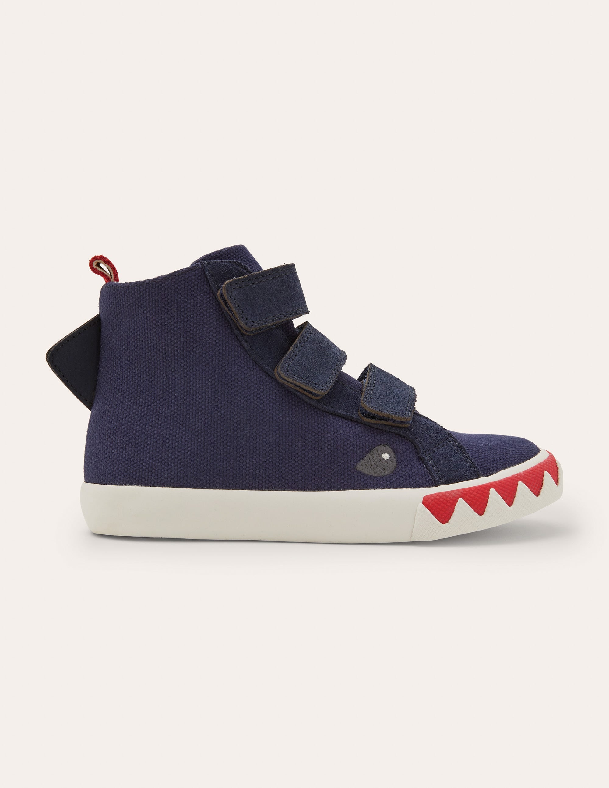 Baskets montantes-Bleu marine universitaire - Image 2