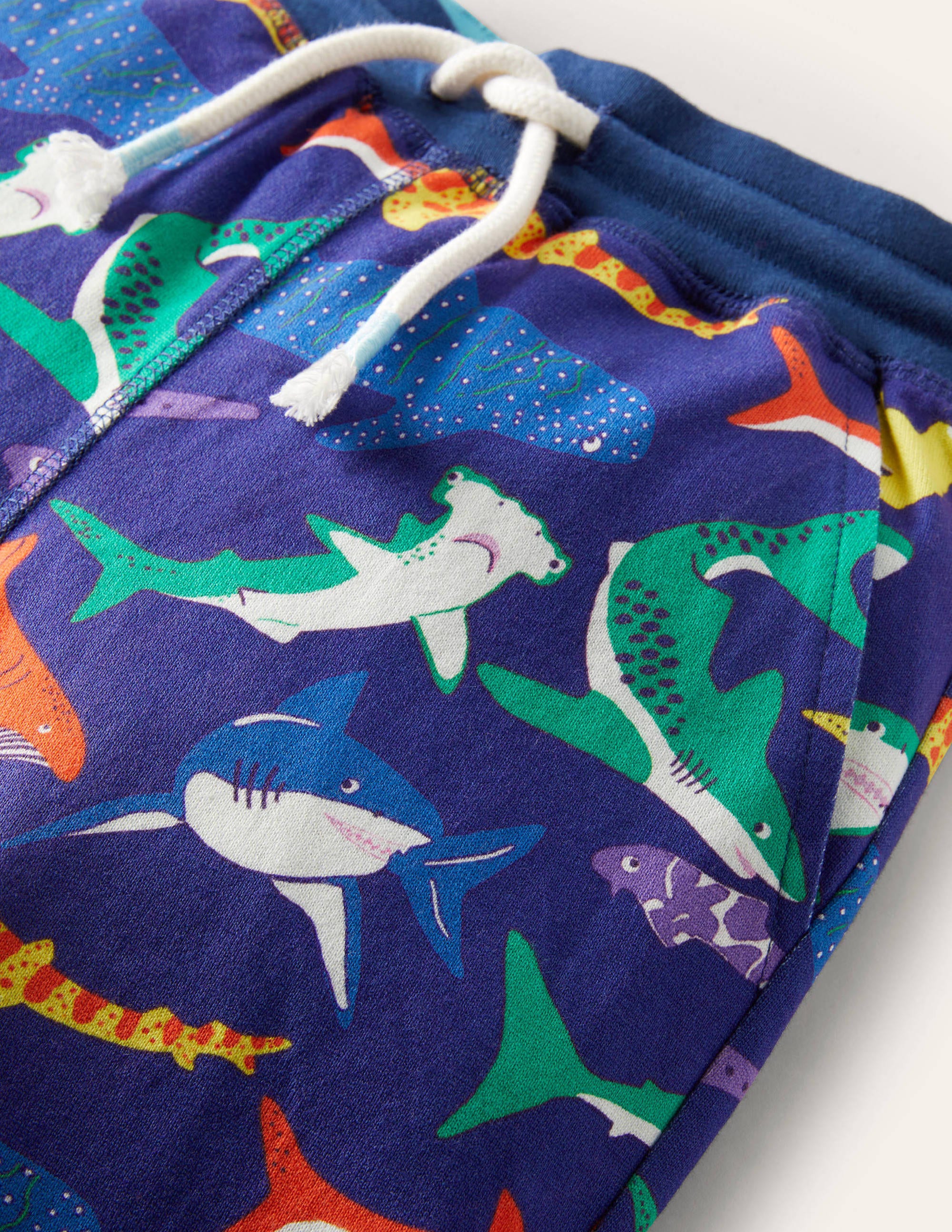 Baggy en jersey-Requins multi bleu tribord - Image 3