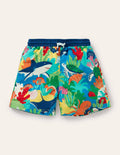 Short de bain imprimé-Récif arc-en-ciel multi