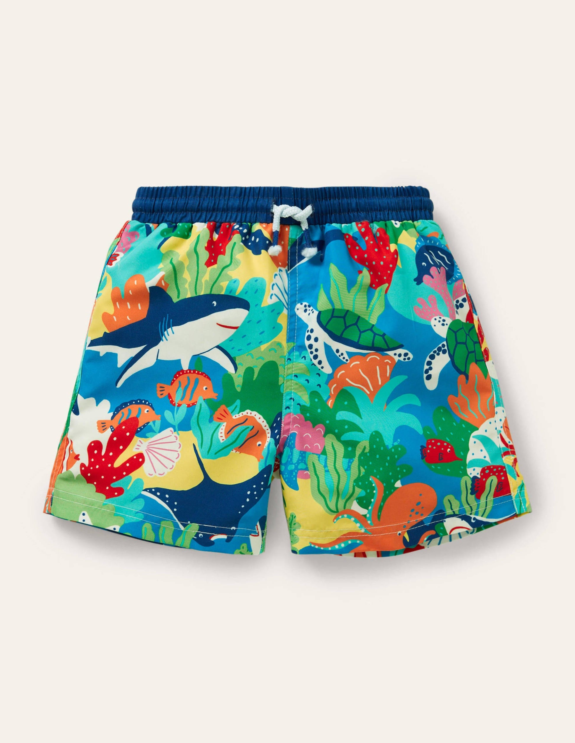 Short de bain imprimé-Récif arc-en-ciel multi-1