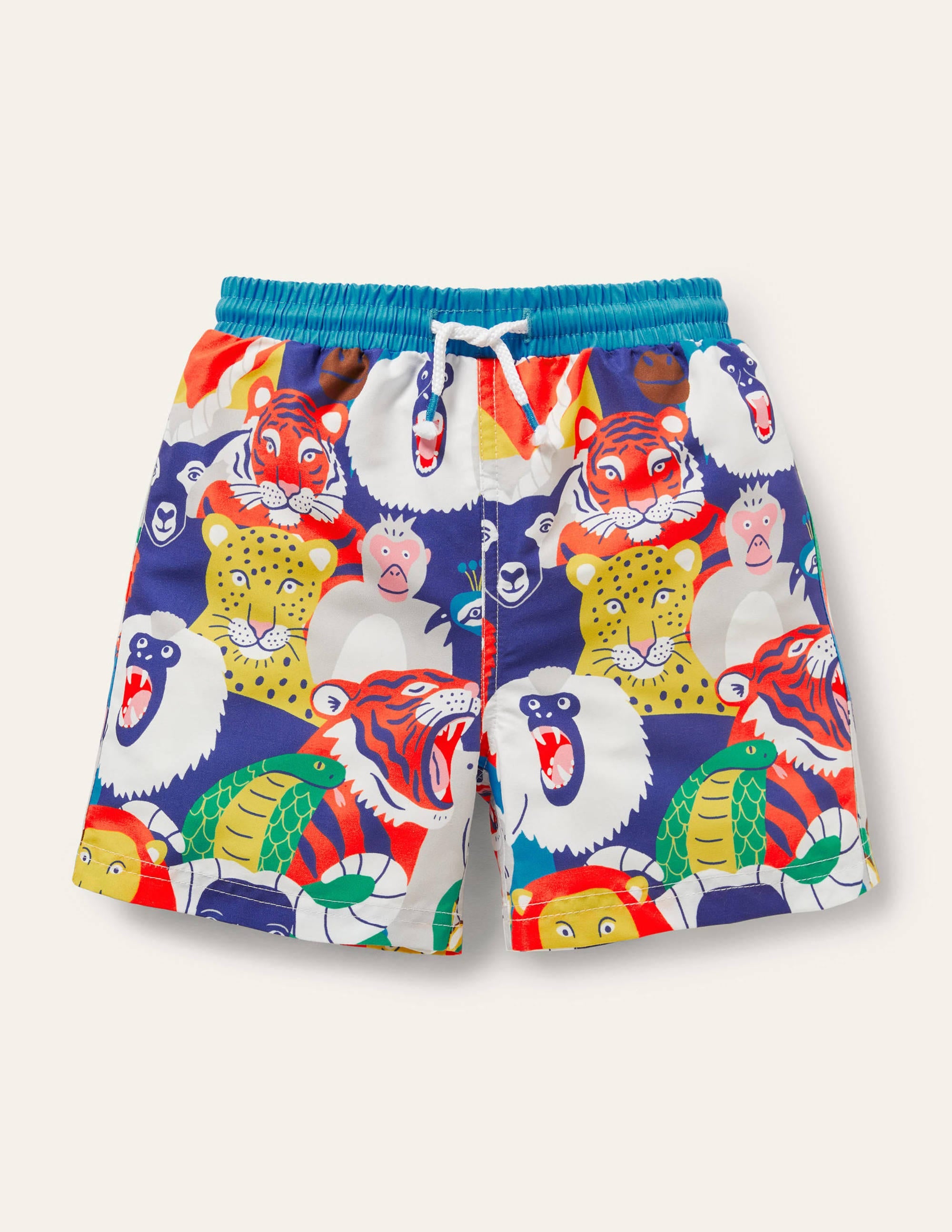Short de bain imprimé-Motif Bonkers Jungle multi - Image 1