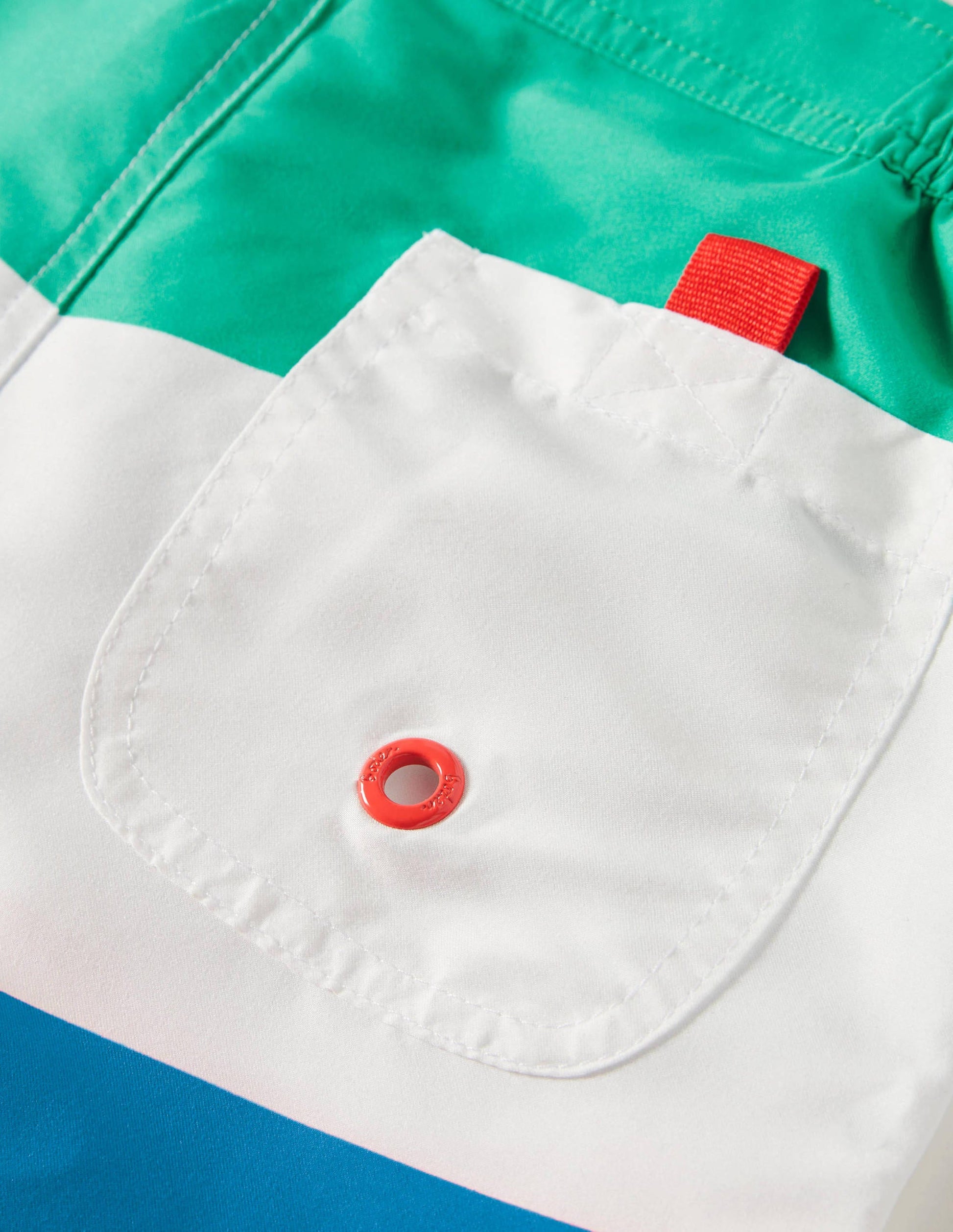 Bermudas-Kräftiges Korallenrot/Bunt, Gestreift-3