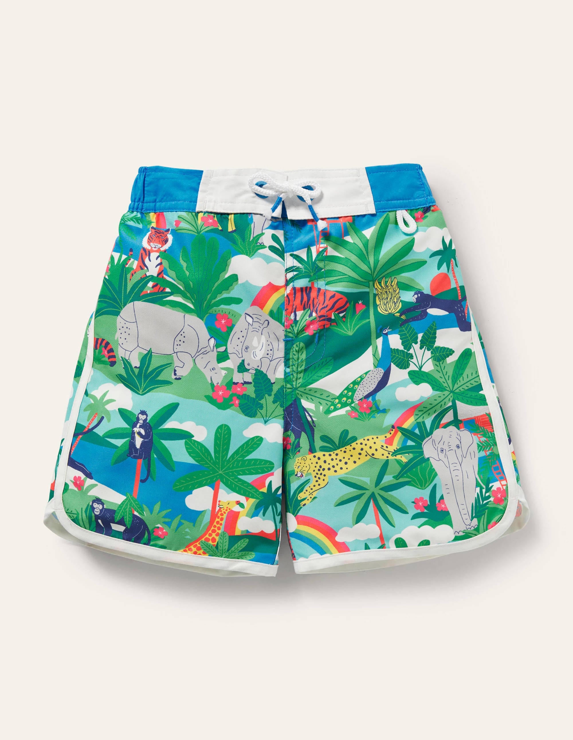Short de surf-Scène jungle bain multi - Image 1