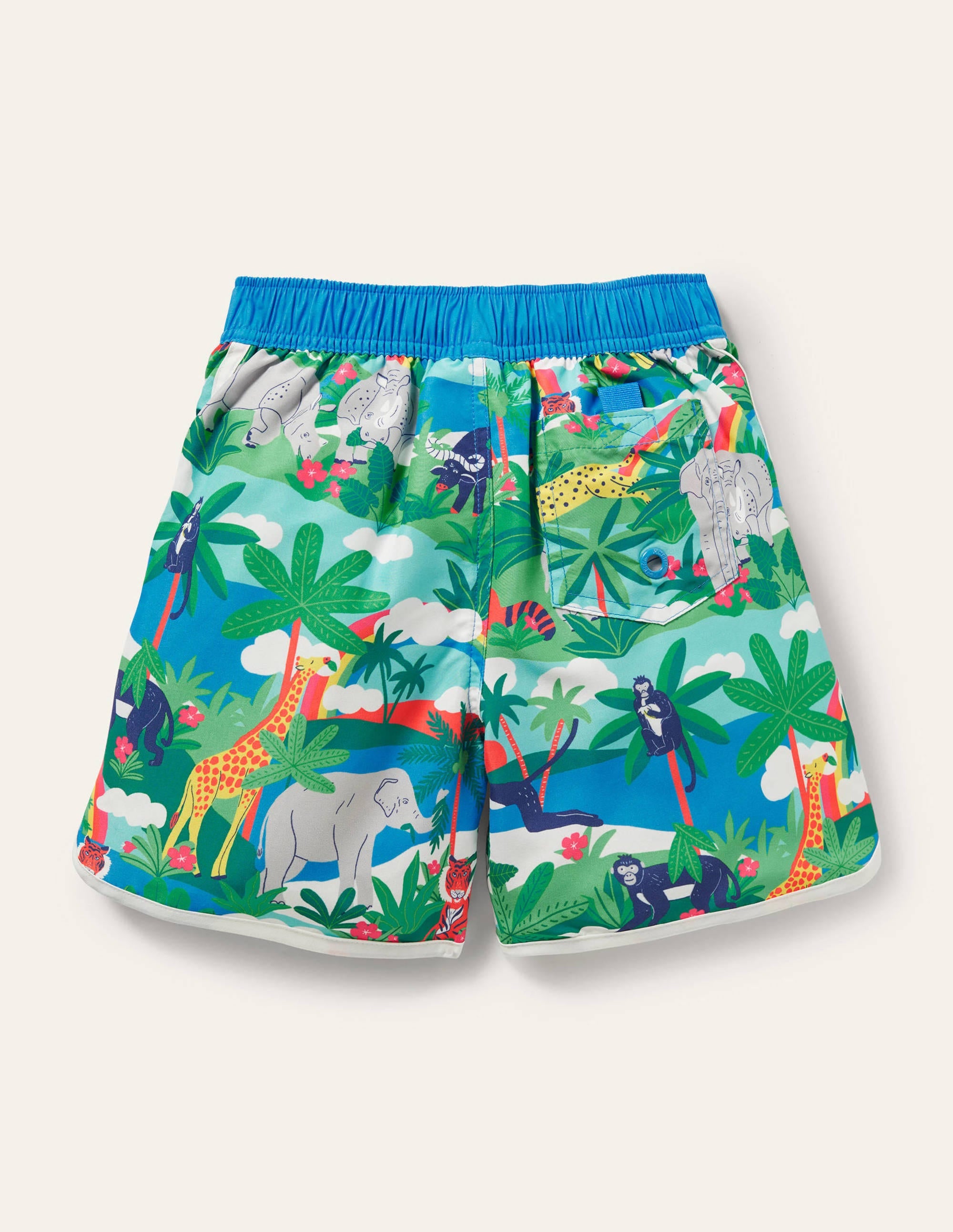 Short de surf-Scène jungle bain multi - Image 2