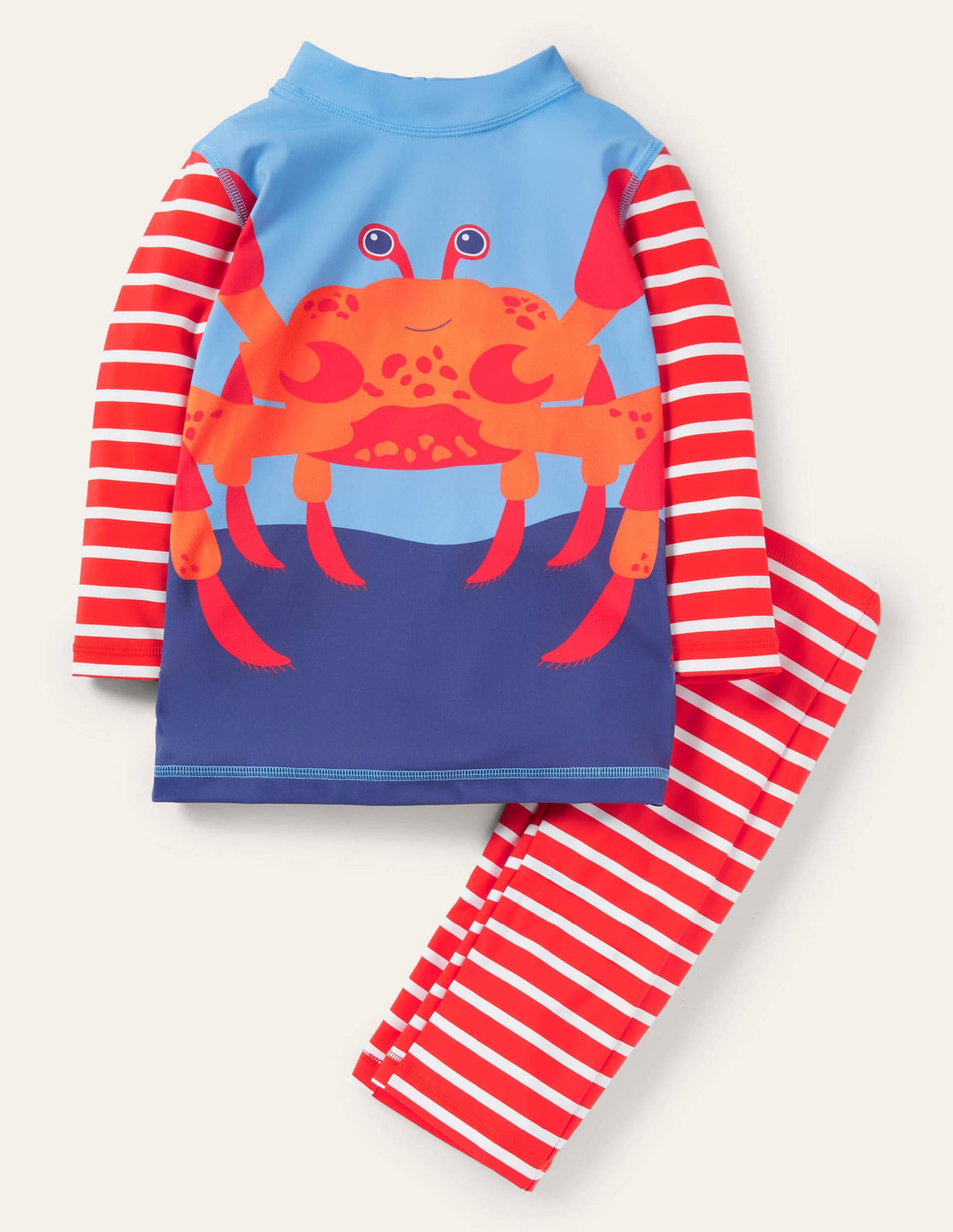 Ensemble de surf avec protection solaire-Crabe rouge pétard-1