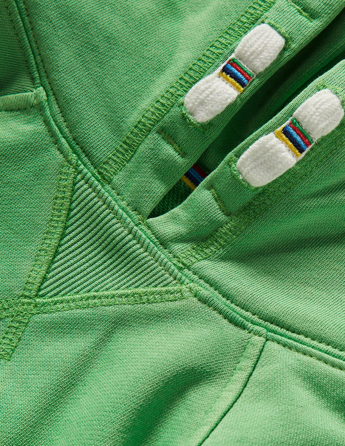 Stückgefärbter Hoodie-Leguangrün-3