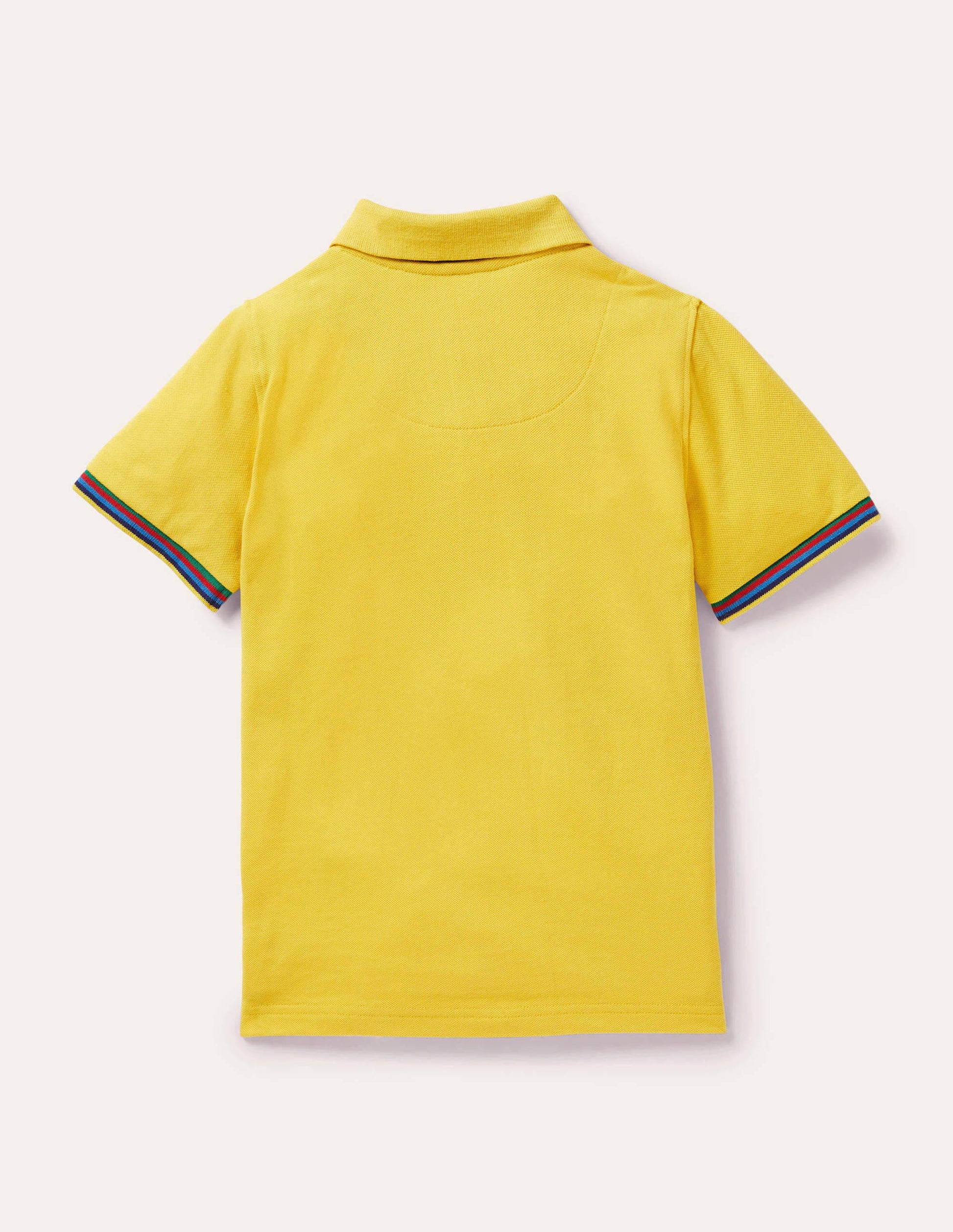 Piqué Polo Shirt-Daffodil Yellow-2