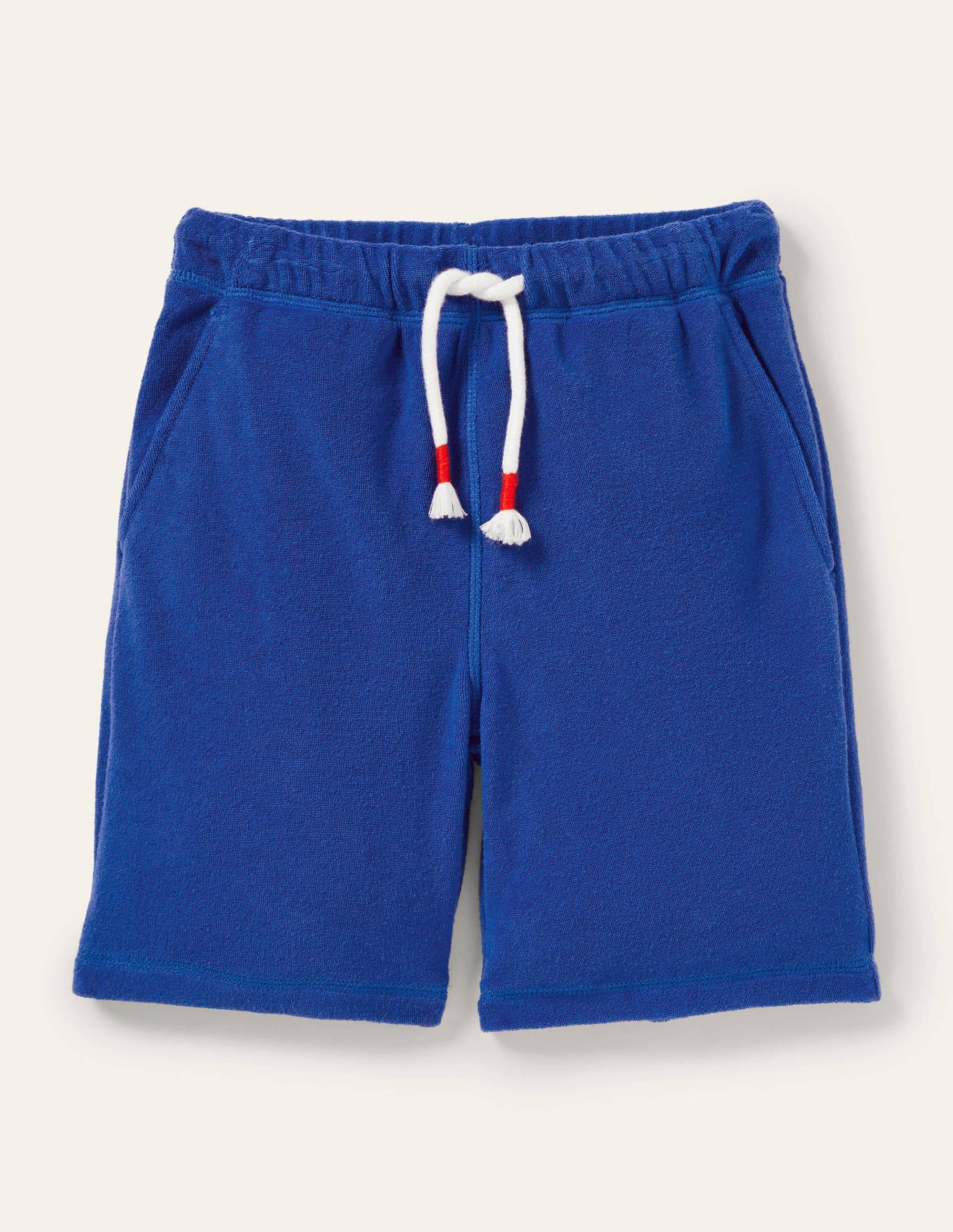 Frottee-Sweatshorts-Wellenblau, Regenbogen - Image 1