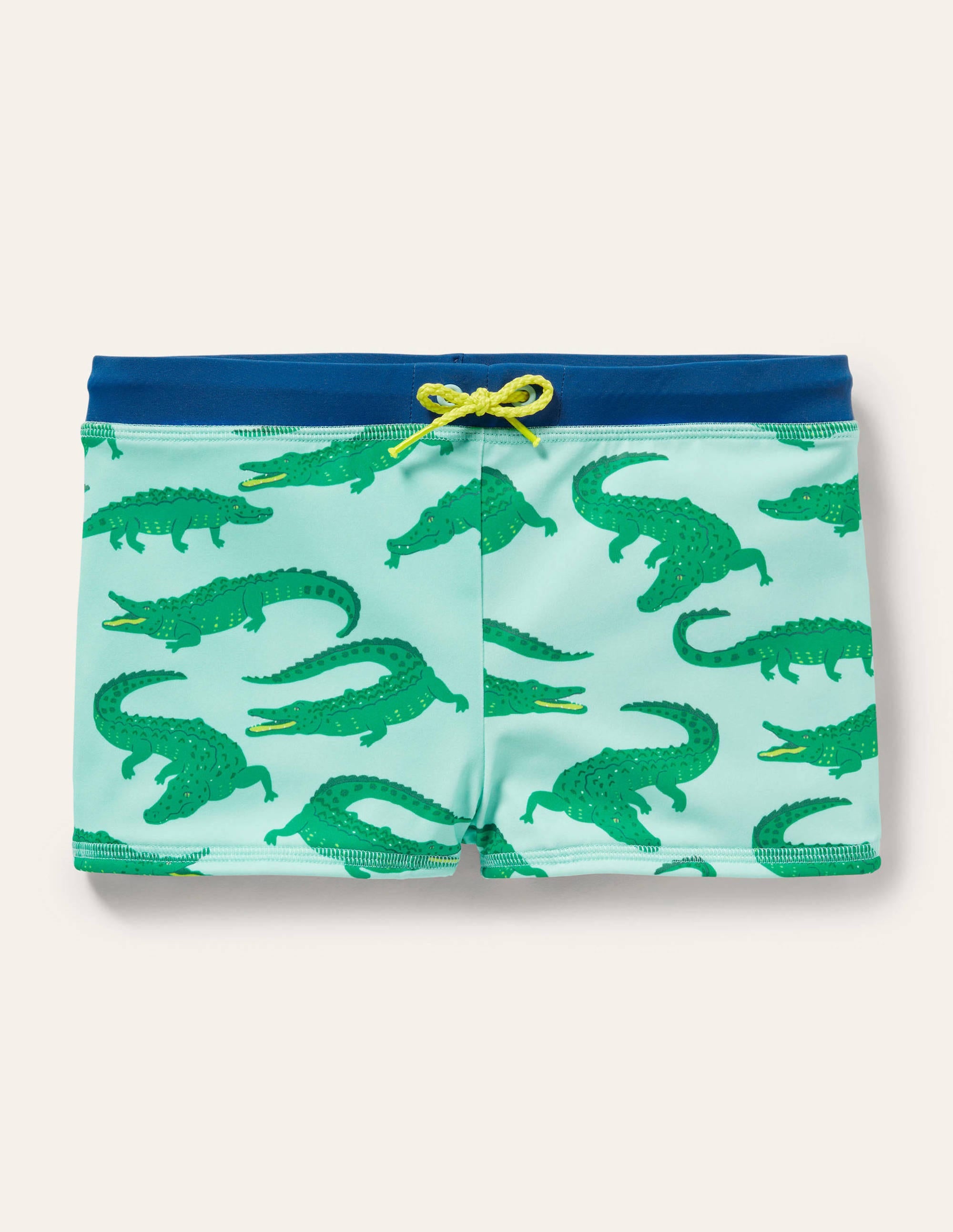 Short de bain-Bleu Neptune/crocodiles - Image 1