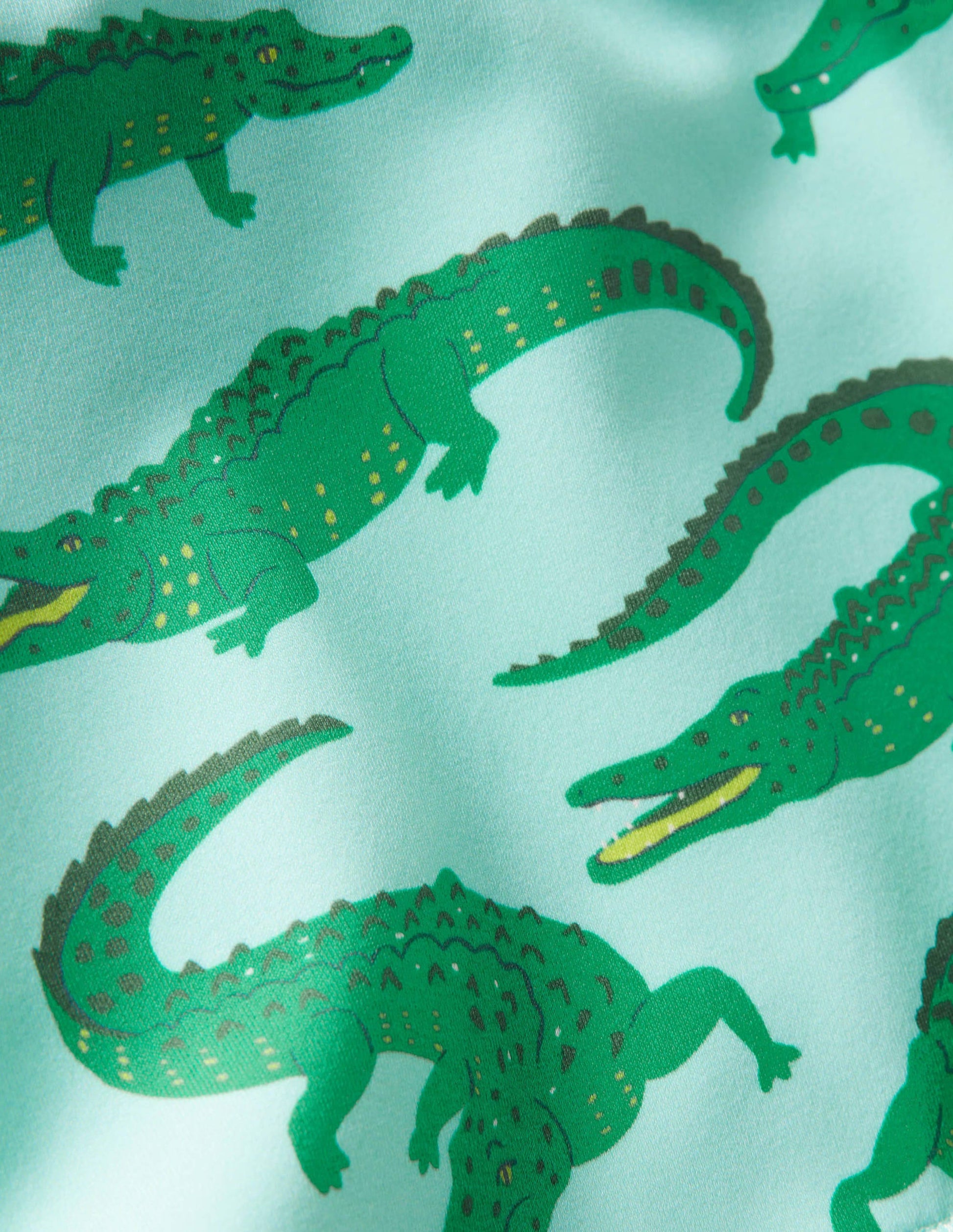 Badehose-Neptunblau, Krokodile-3