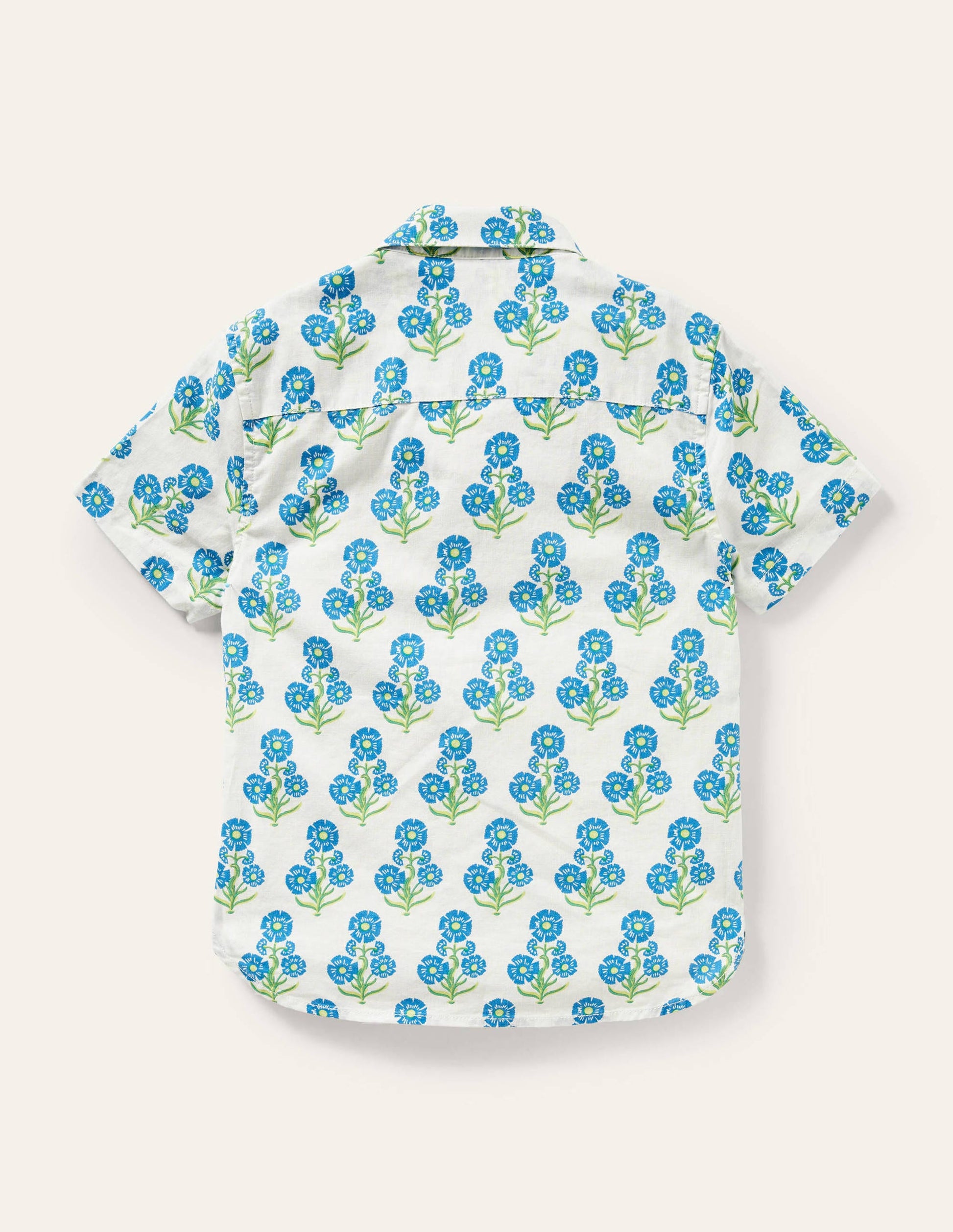 Chemise de vacances en lin et coton-Imprimé Molly Mahon-2