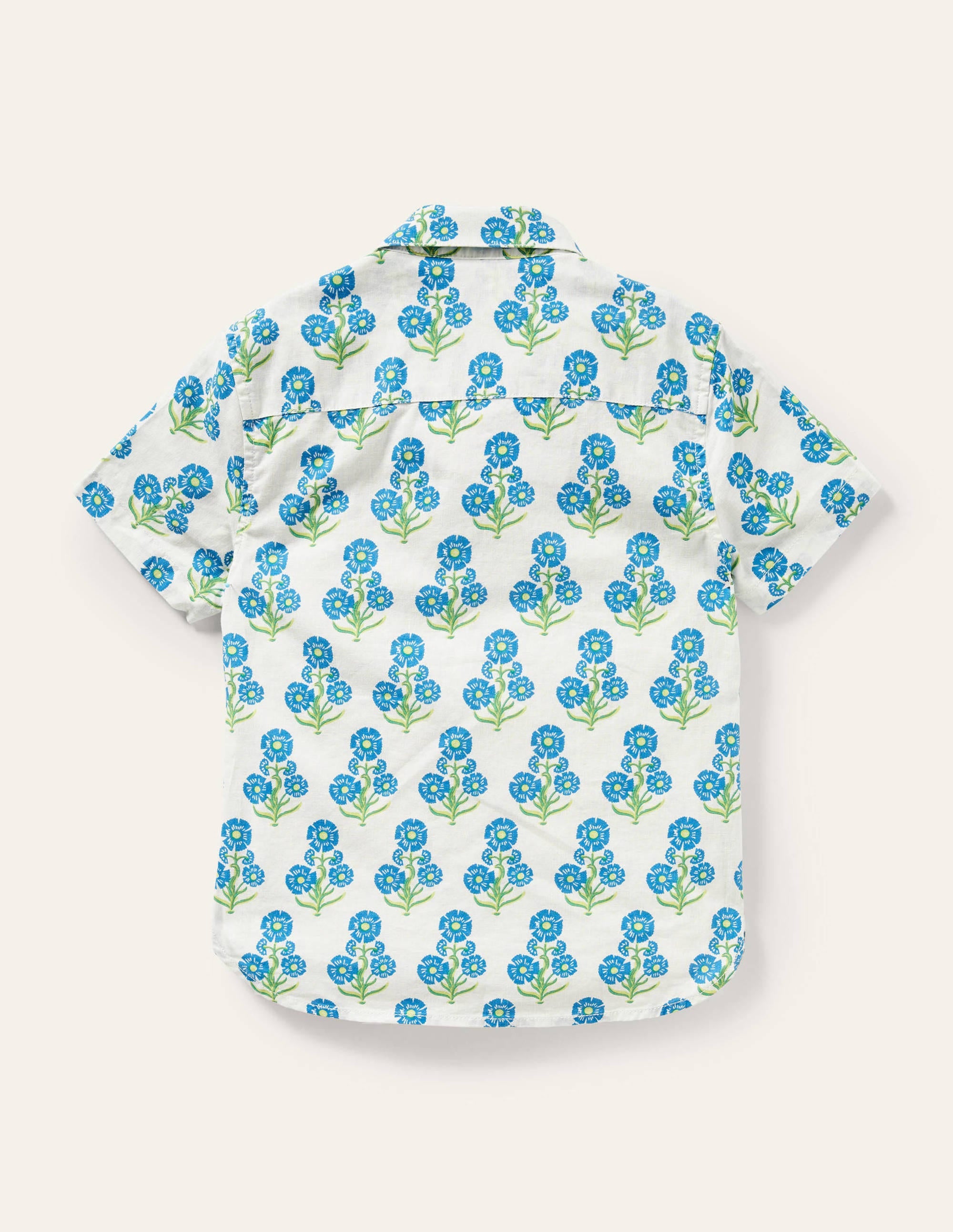 Chemise de vacances en lin et coton-Imprimé Molly Mahon - Image 2