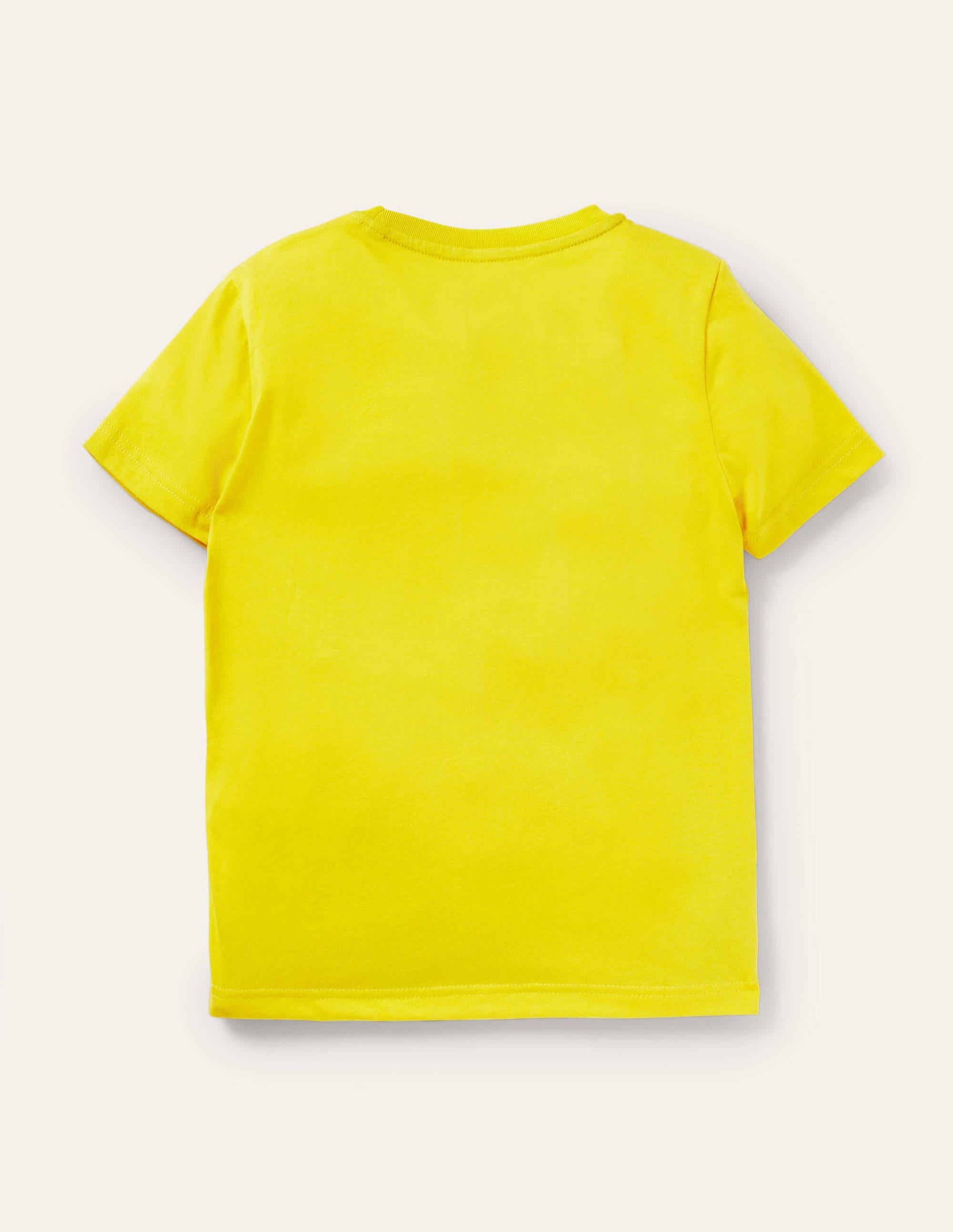 T-shirt à motif animaux sous-marins-Raie manta jaune tournesol - Image 2