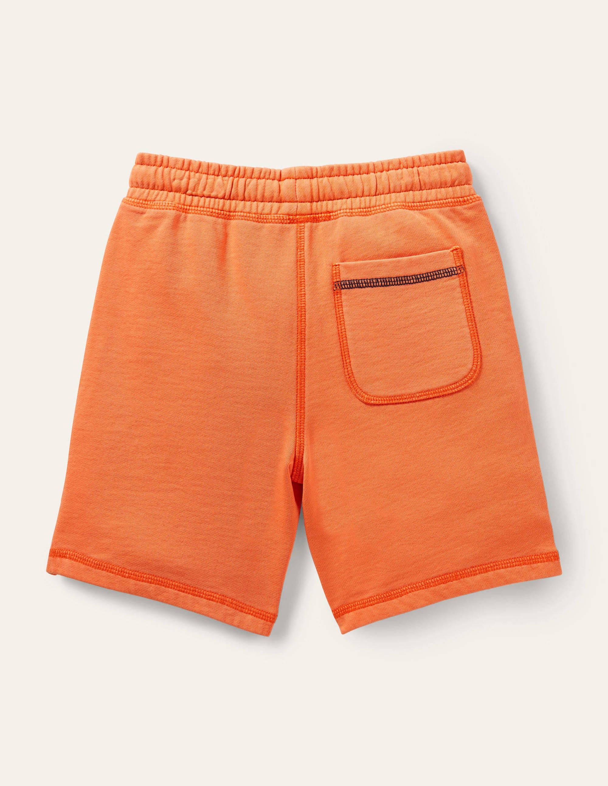 Short de survêtement teint en pièce-Orange mandarine - Image 2