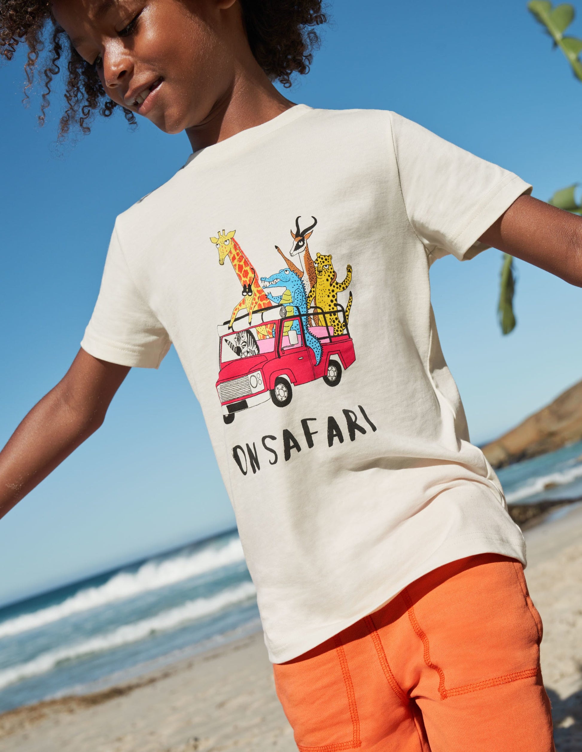 Stückgefärbte Sweatshorts-Mandarinenorange-4