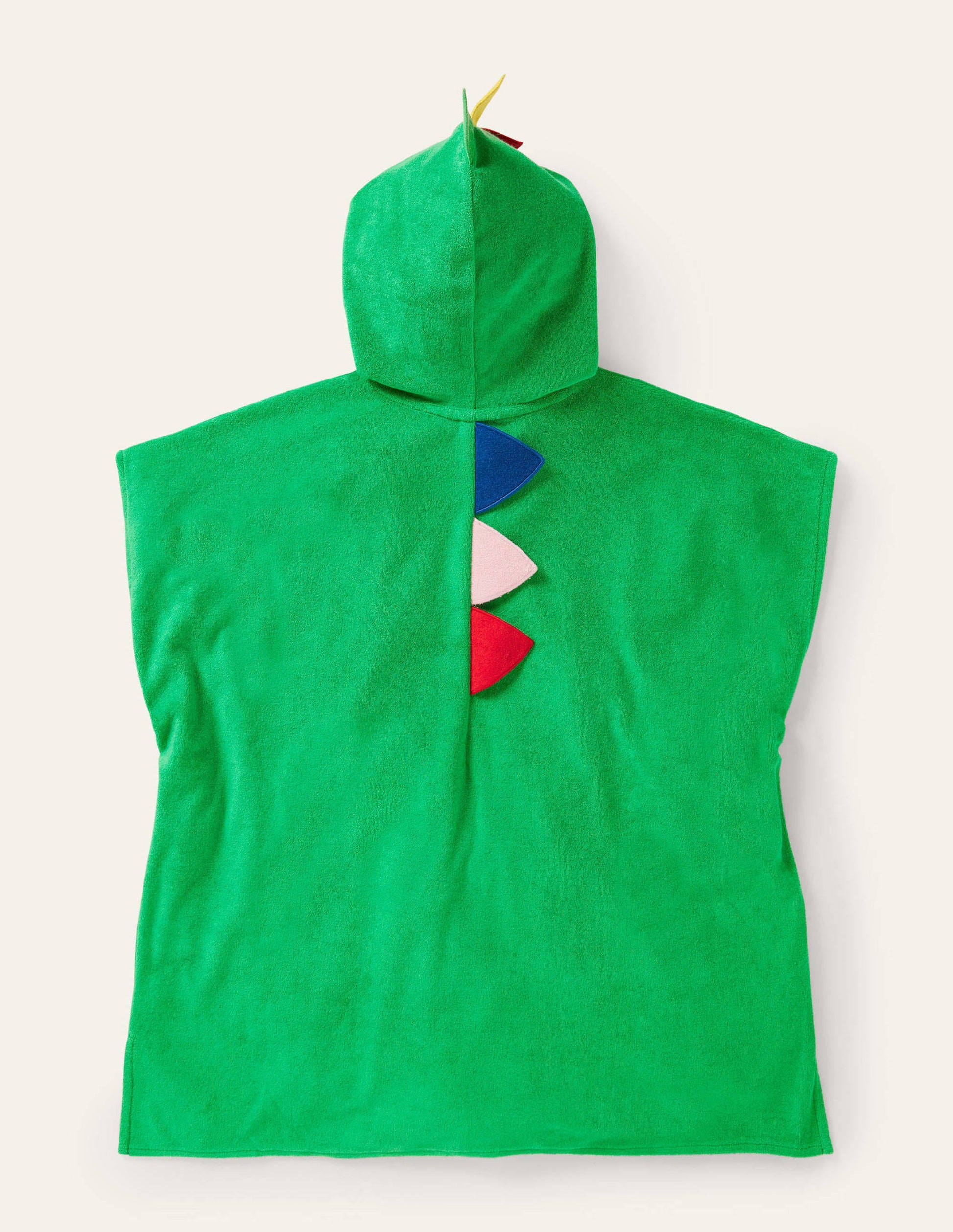 Novelty Towelling Poncho-Green Pepper Dragon-2
