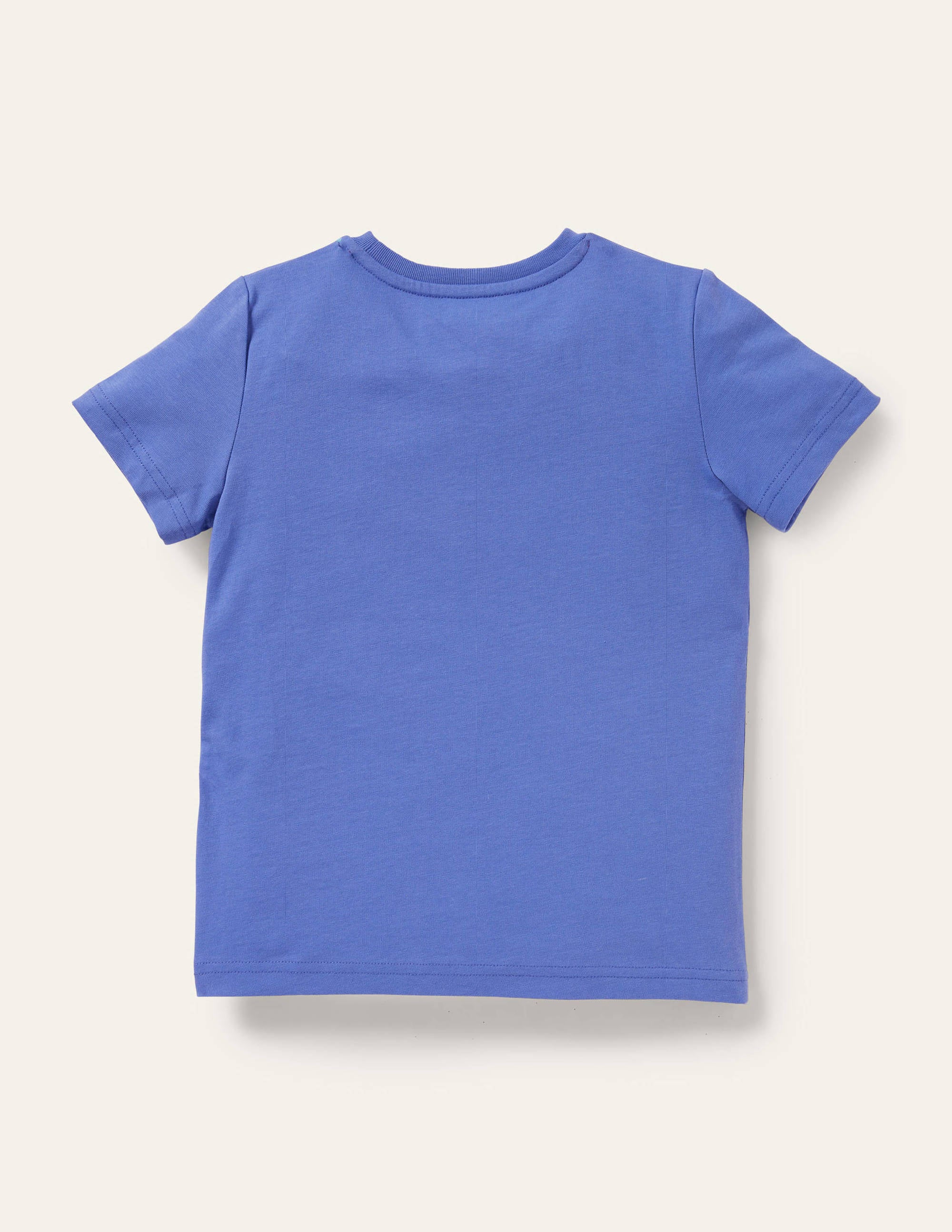 Glow-in-the-dark T-shirt-Bluebell Blue Big Cats - Image 2