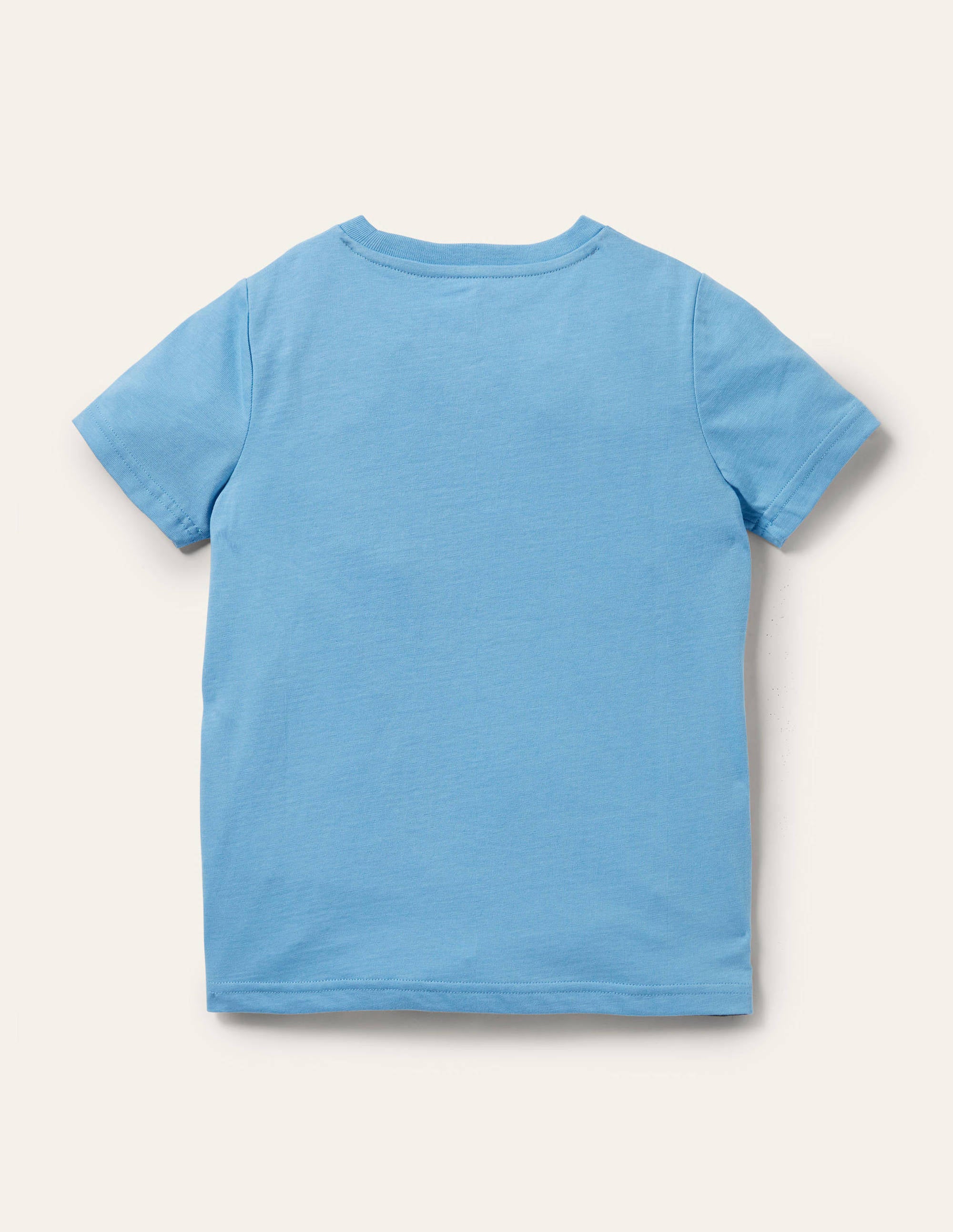 T-Shirt mit historischem Motiv-Surfbrett-Blau, Wikingerboot - Image 2