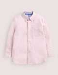 Chemise en oxford-Rose français