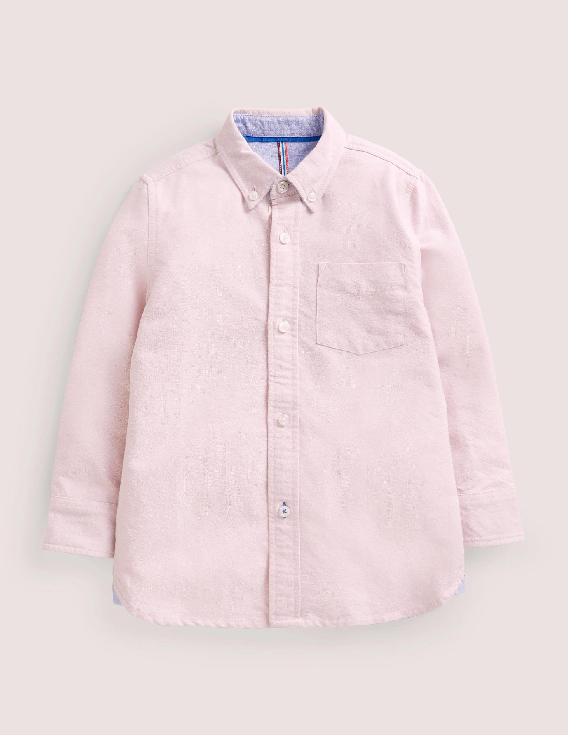 Chemise en oxford-Rose français-1