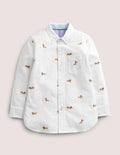 Chemise en oxford-Chiens oxford