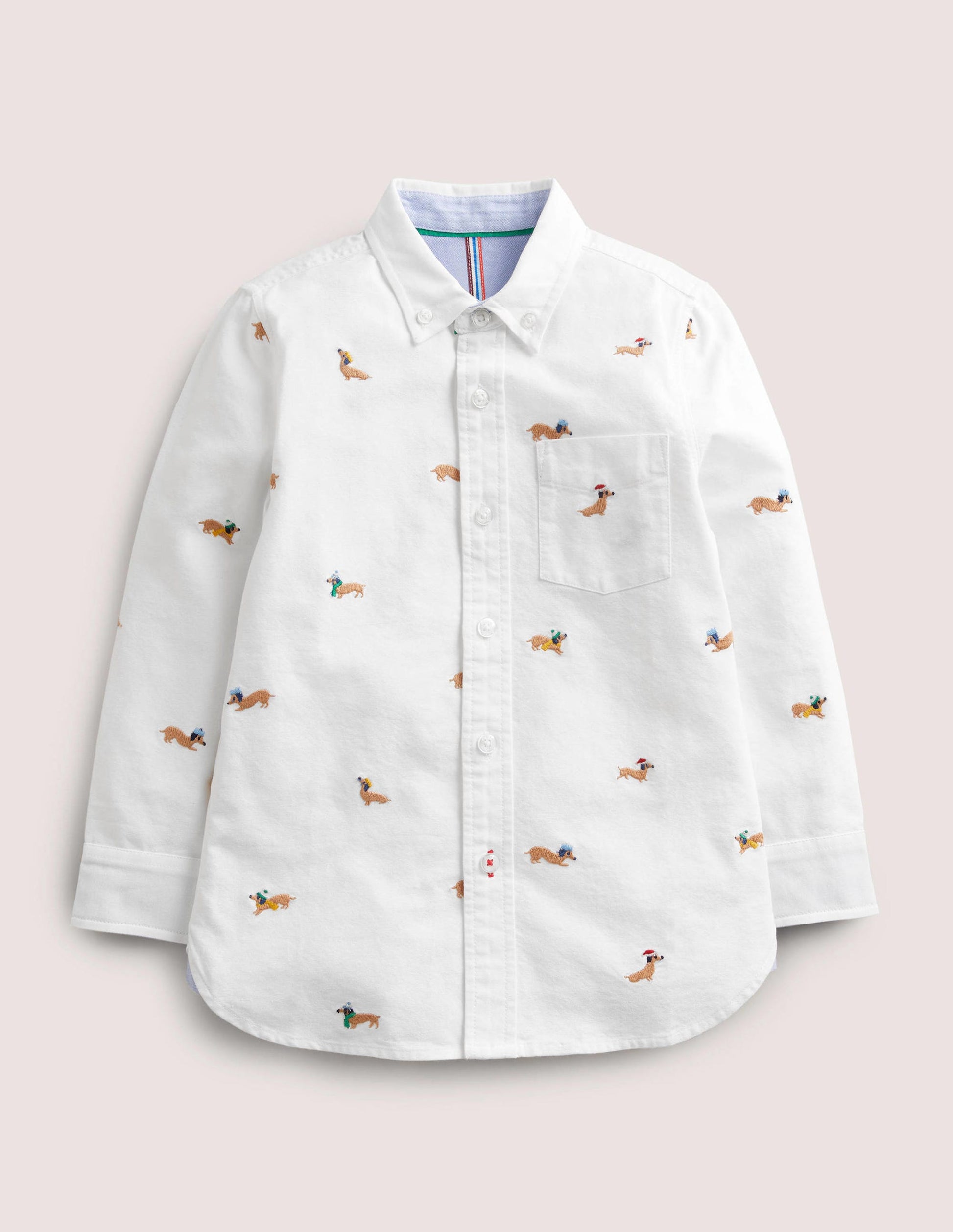 Chemise en oxford-Chiens oxford-1