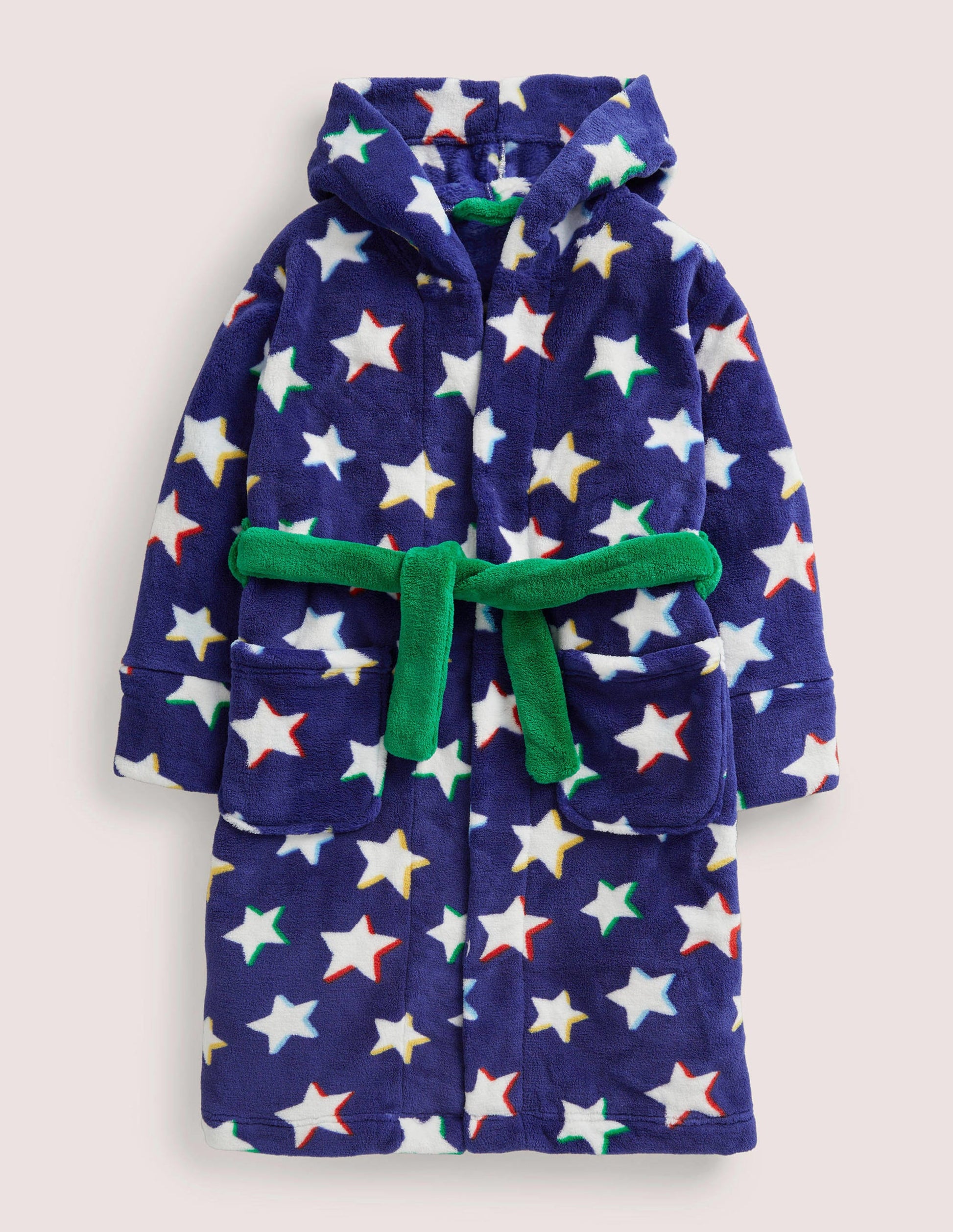 Robe de chambre cosy-Étoile ombrée multi bleu tribord-1