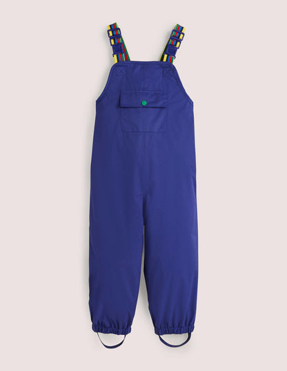 Wasserdichte Regenhose-Segelblau, Waldmotiv