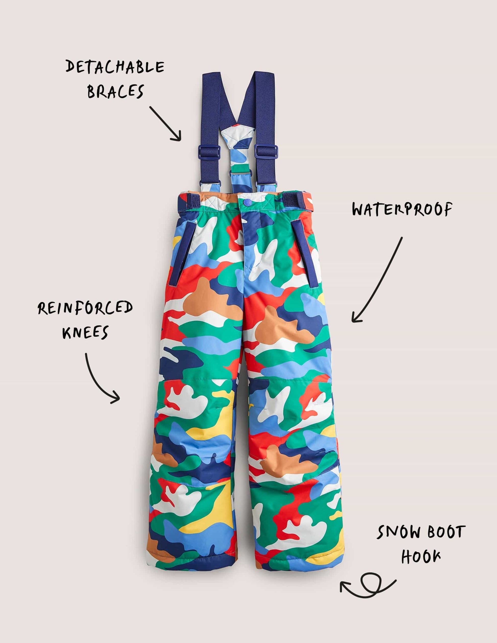 Pantalon imperméable pour tous les temps-Camouflage multi-4