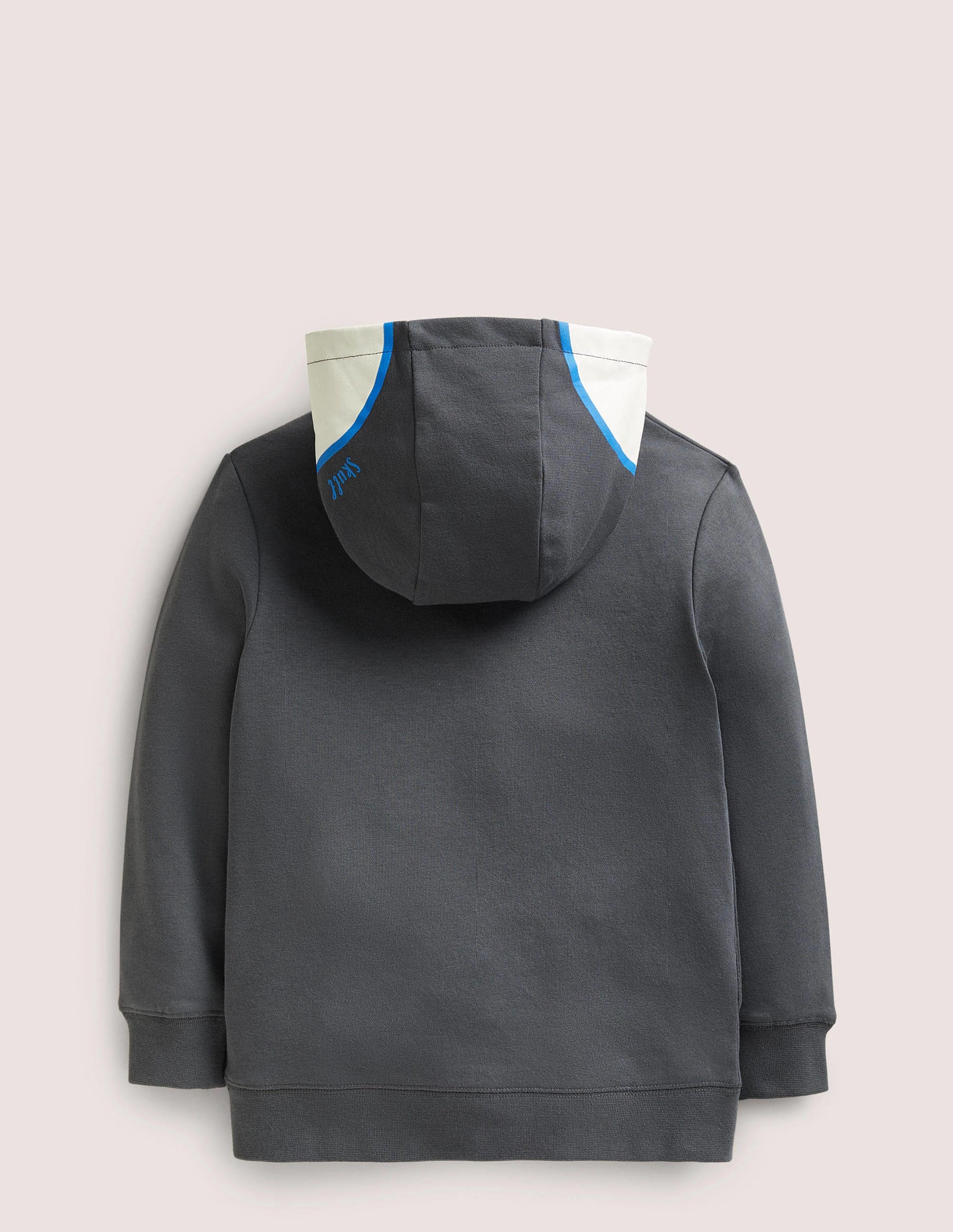 Leuchtender Skelett-Hoodie für Halloween-Rauchgrau, Leuchtendes Skelett-2