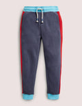 Bas de jogging en micro-polaire-Bleu tribord