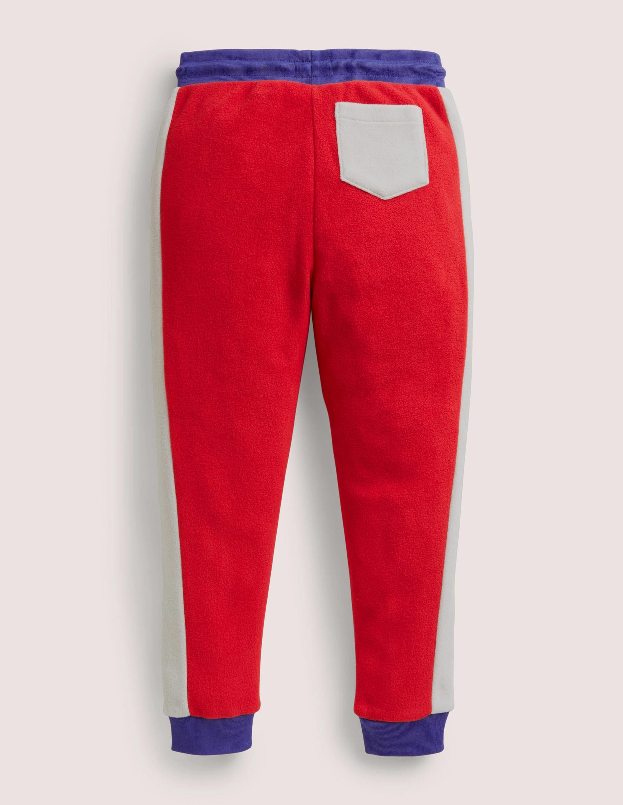 Bas de jogging en micro-polaire-Rouge rockabilly - Image 2