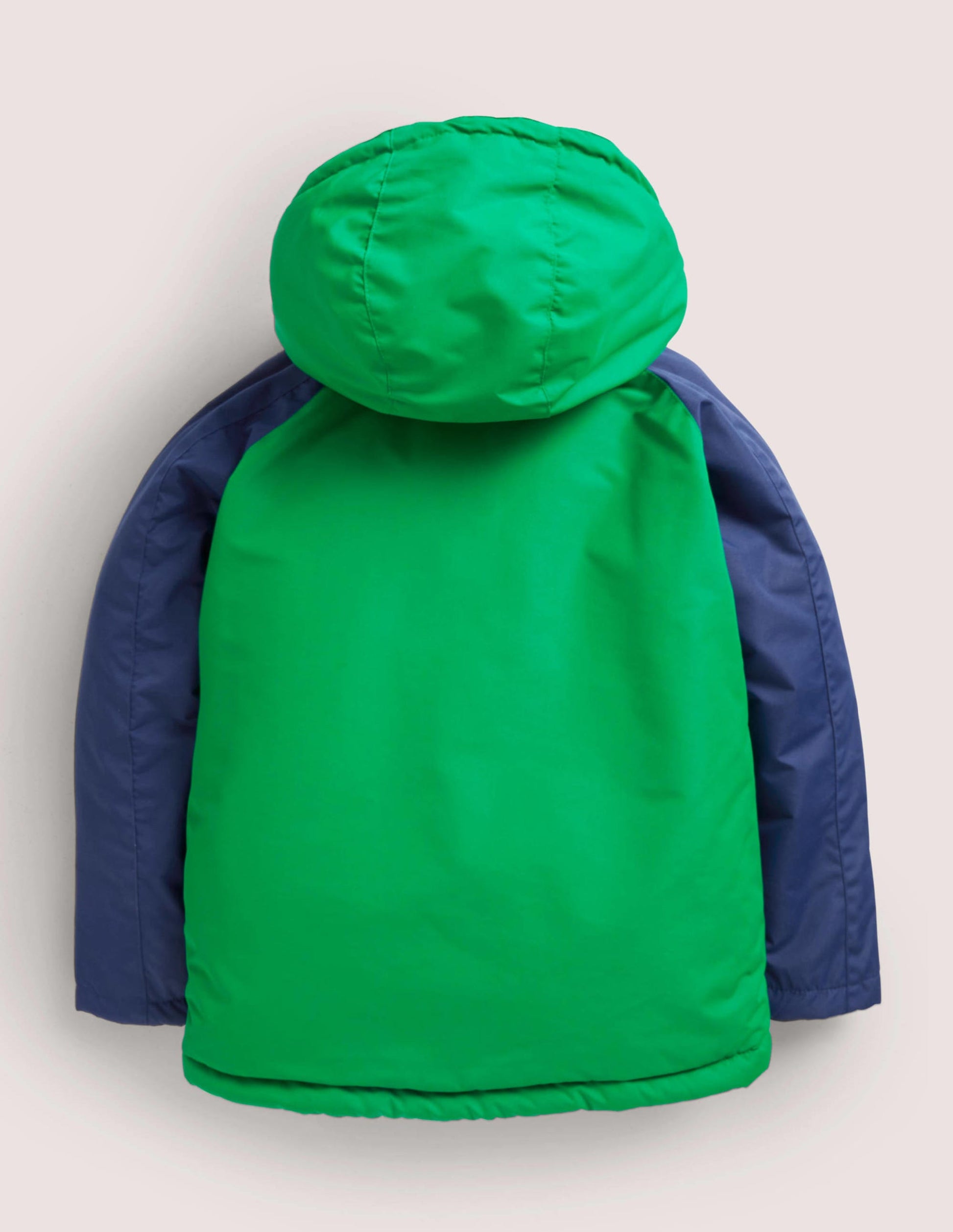 Colourblock Sherpa-Lined Fox Print Anorak-Renard vert des Highlands-2