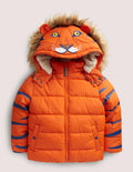 Doudoune fun-Tigre orange mandarine