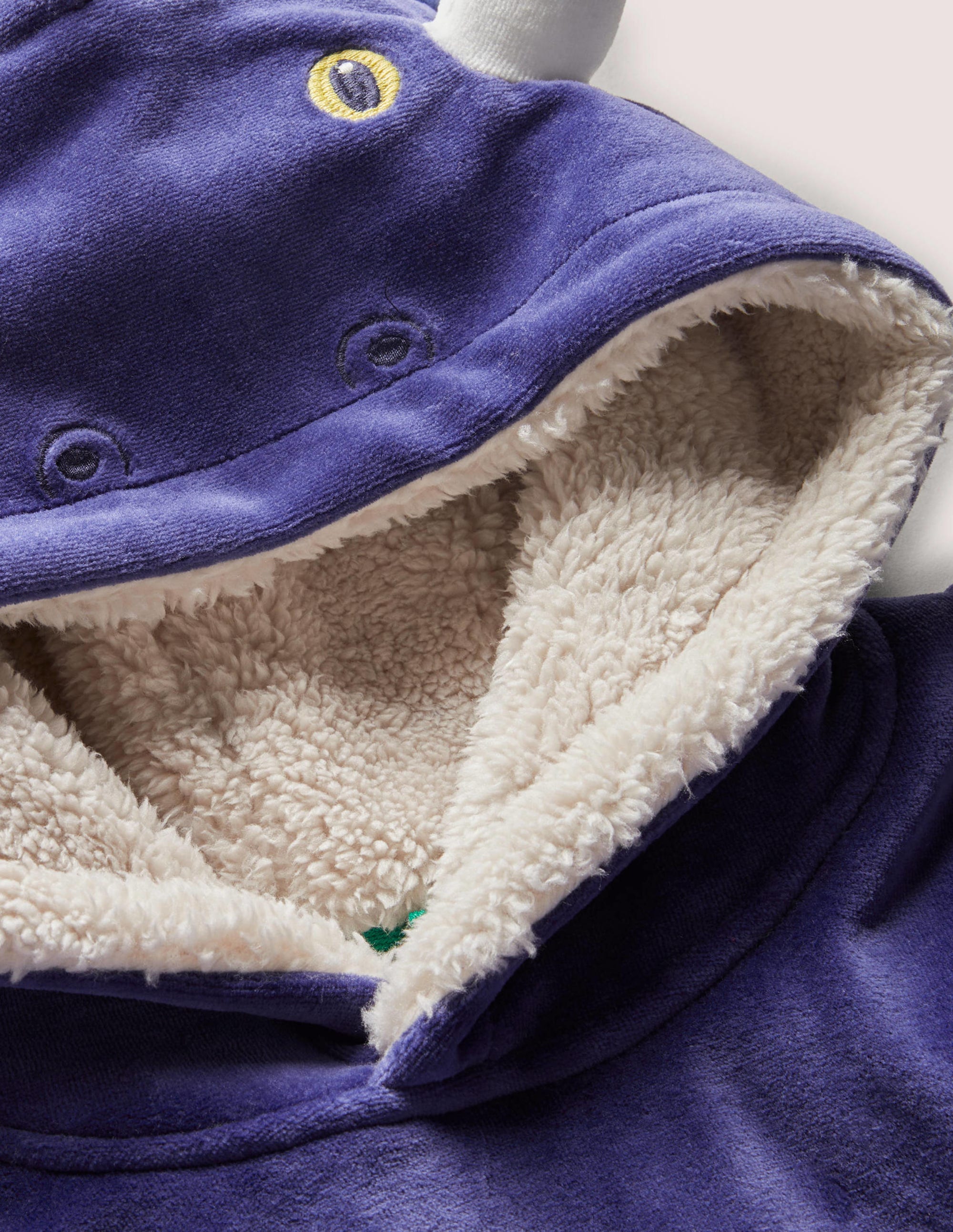 Kuscheliger Hoodie-Segelblau, Drache - Image 3
