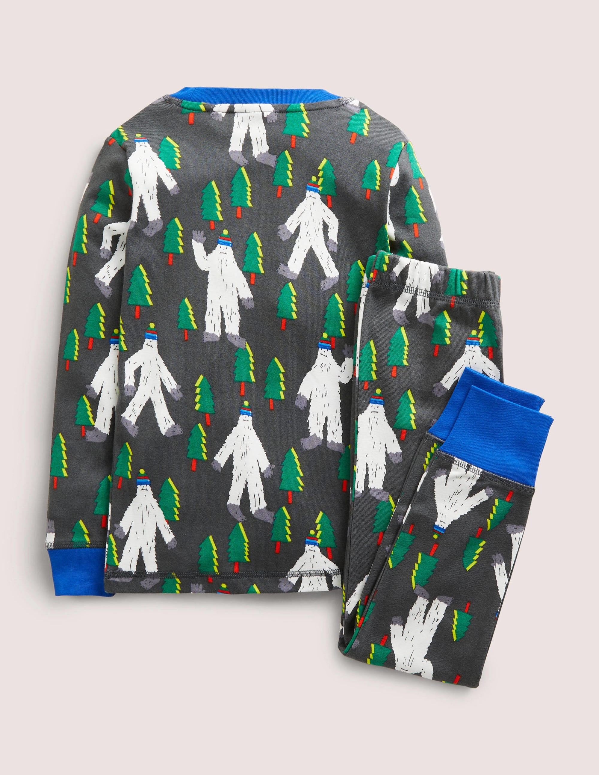 Pyjama long douillet-Yéti gris fumée - Image 2