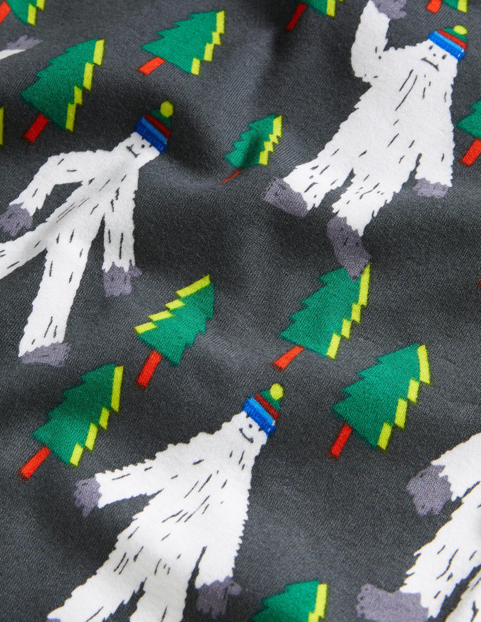 Pyjama long douillet-Yéti gris fumée - Image 3