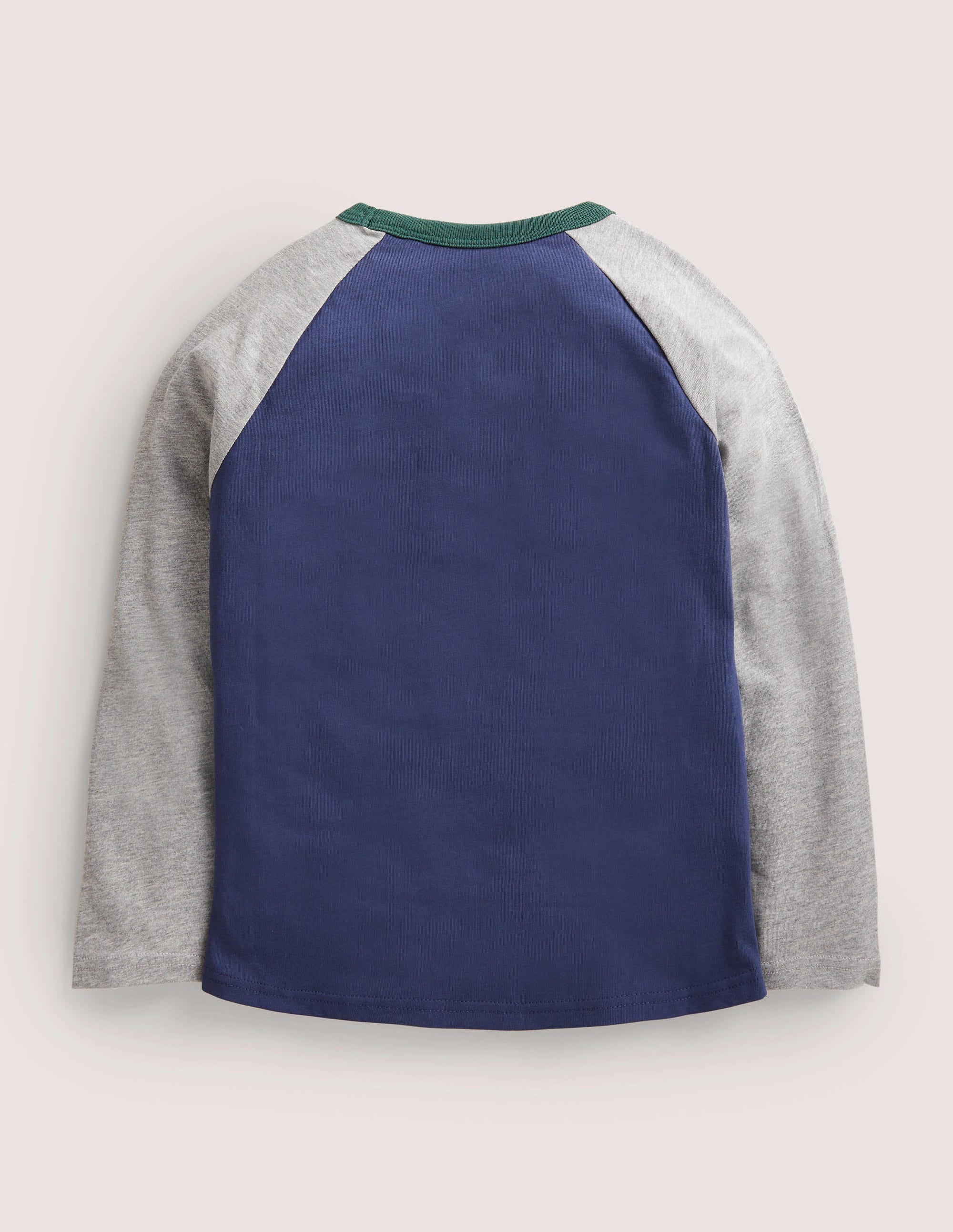 Festliches Raglan-Oberteil-Schuluniform-Navy, Rockiges Rotkehlchen - Image 2