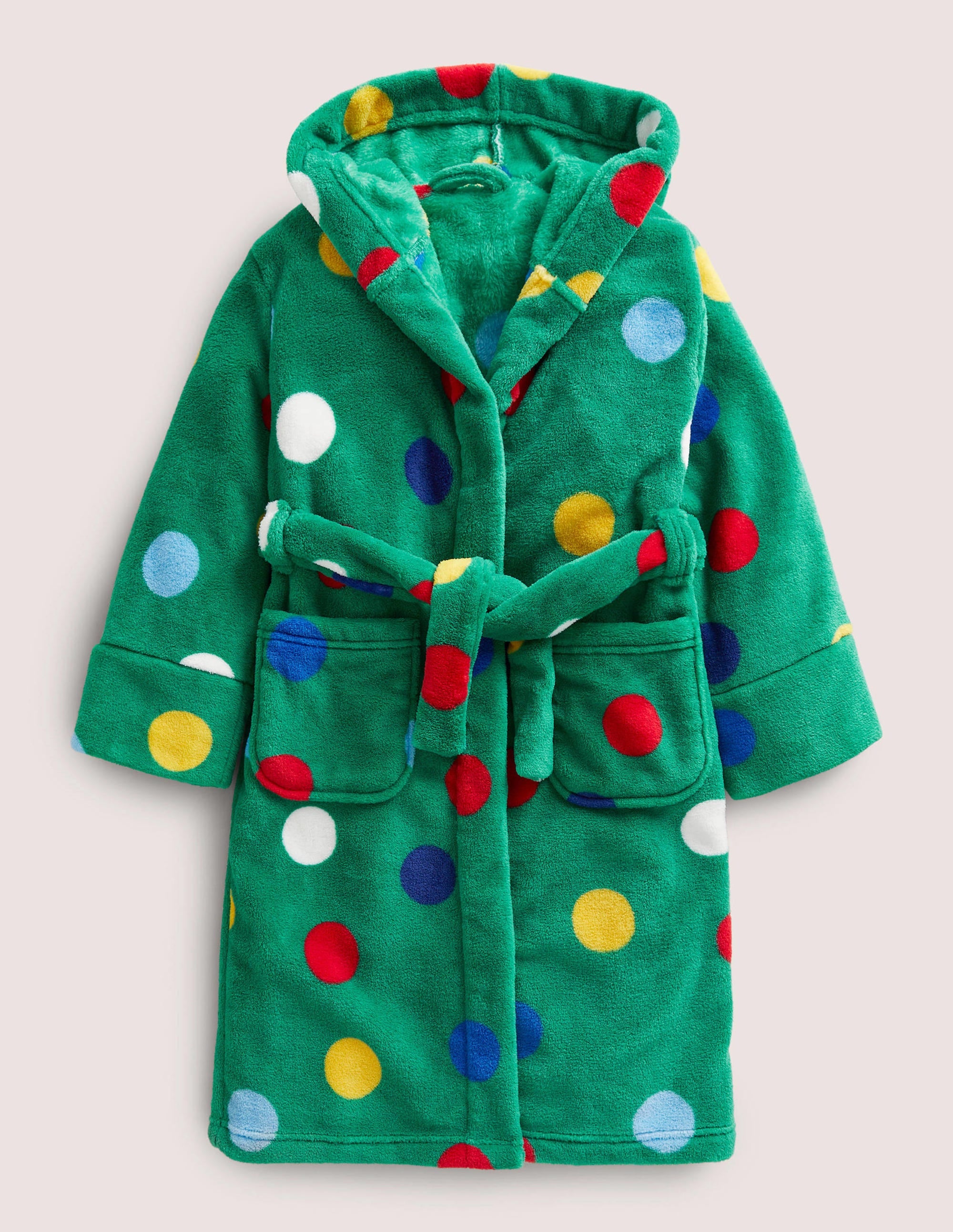 Robe de chambre fantaisie-Pois de Noël clairière ombragée - Image 1