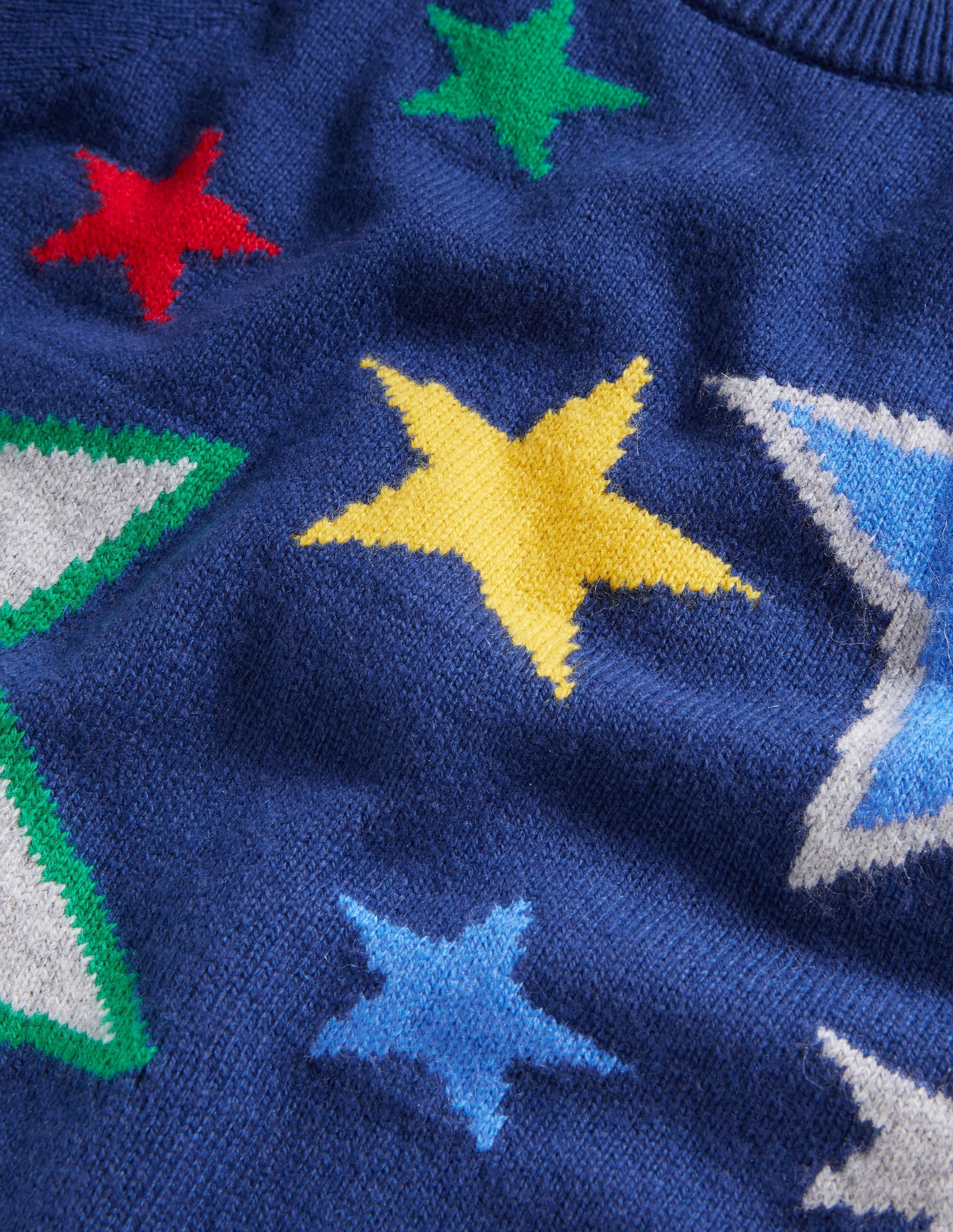 Pullover mit bunten Sternen-Bunt - Image 3