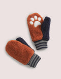 Gants renard-Orange rouille