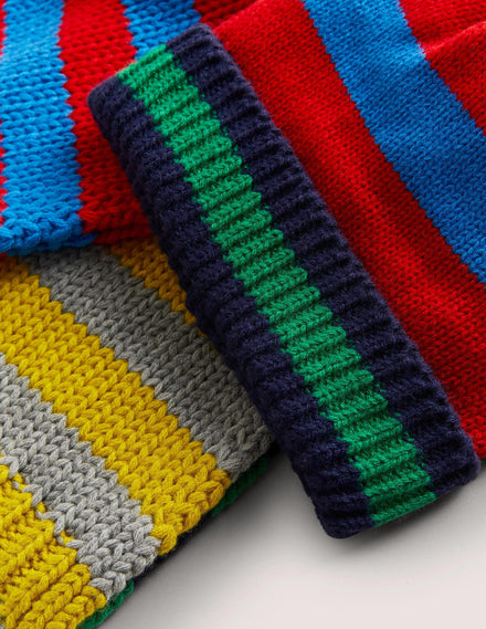 3-teiliges Strickset-Bunt
