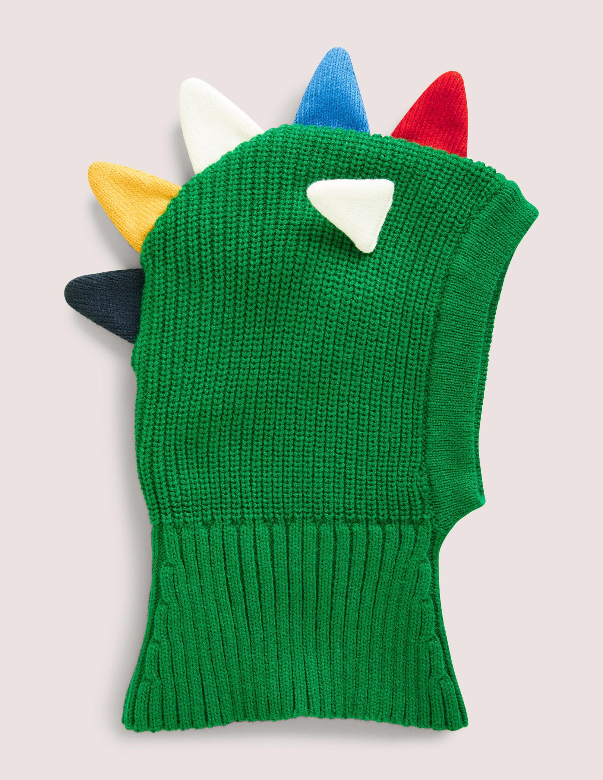 Bonnet en maille-Dinosaure vert - Image 1